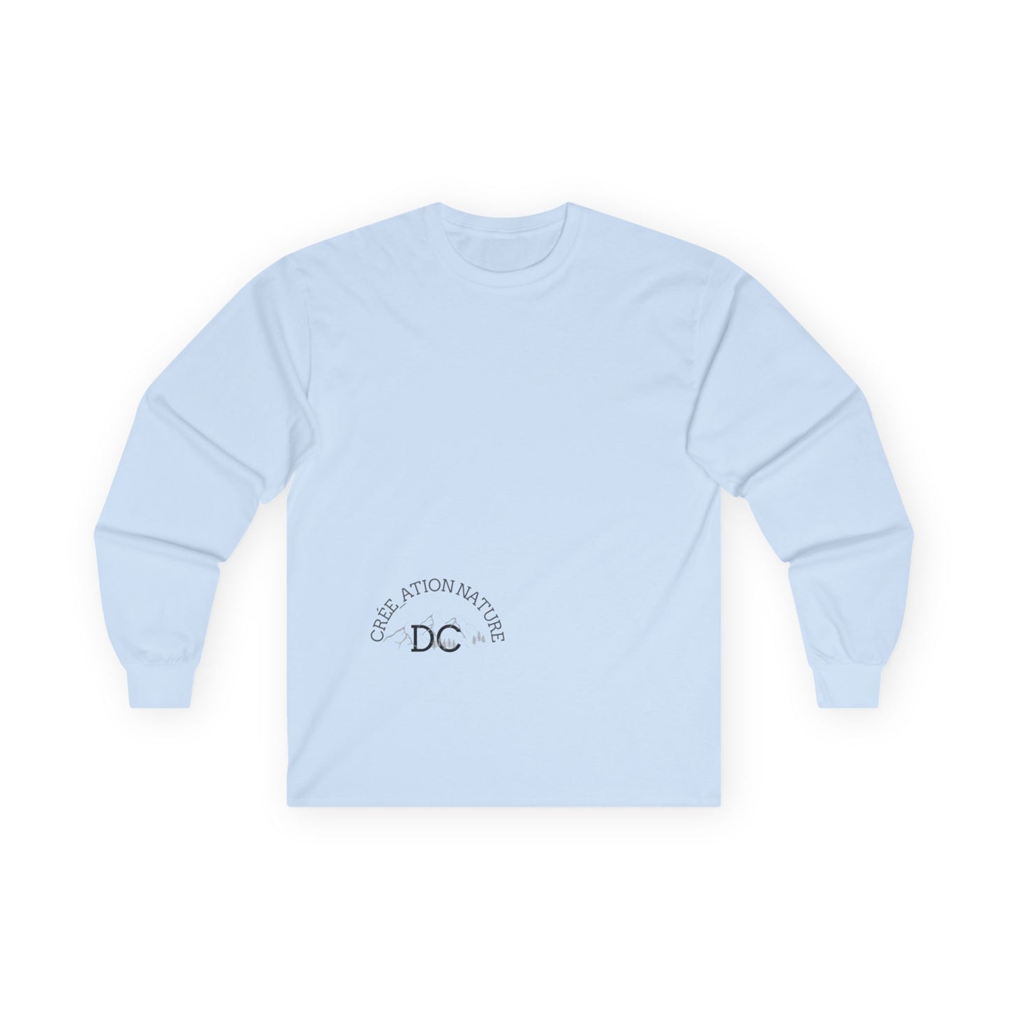 Inspirational Nature Long Sleeve Tee - Unisex Ultra Cotton Shirt for Outdoor Lovers