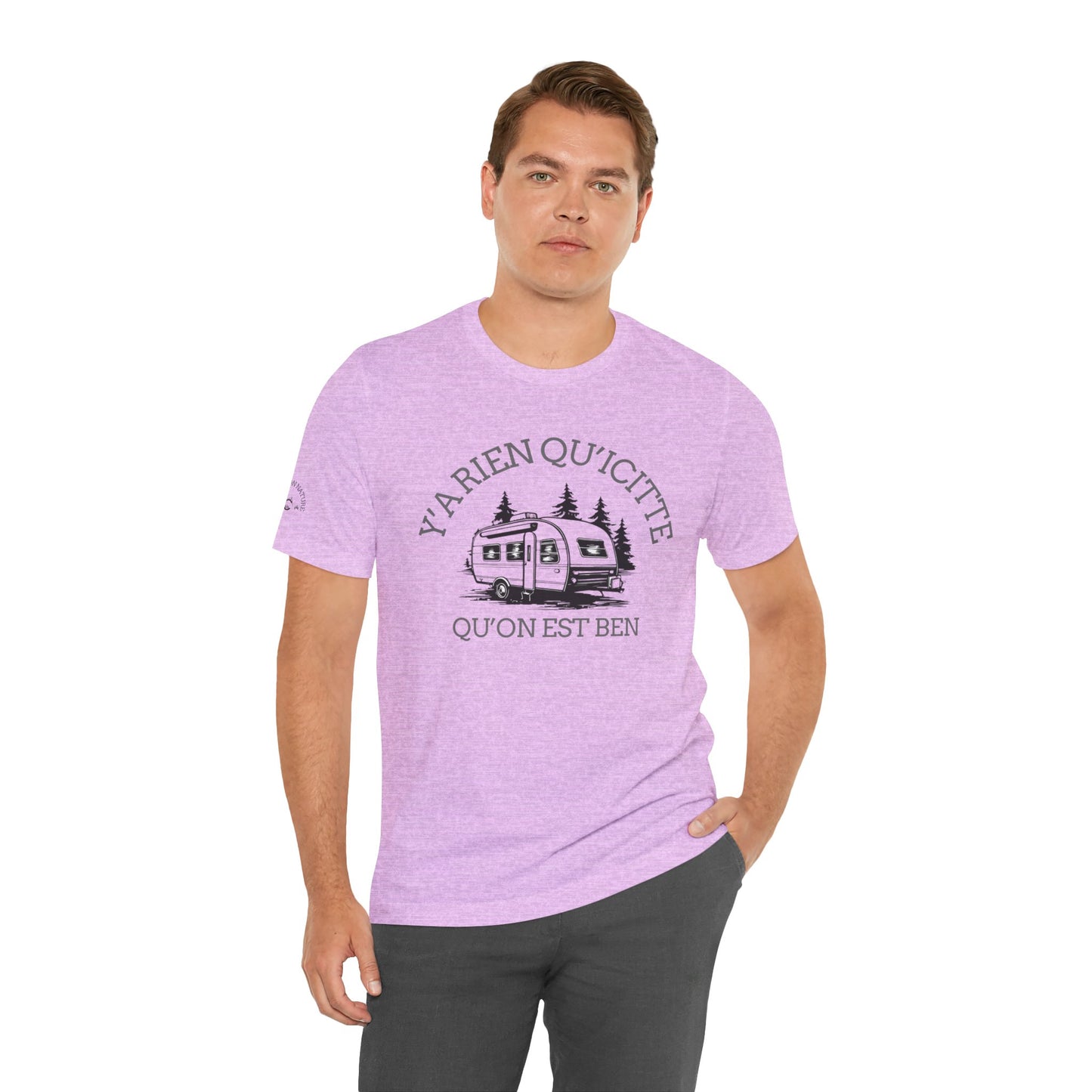 Bohemian RV Adventure Tee - Y'A Rien Qu'citte Qu'on Est Ben - Crée_ation Nature DC