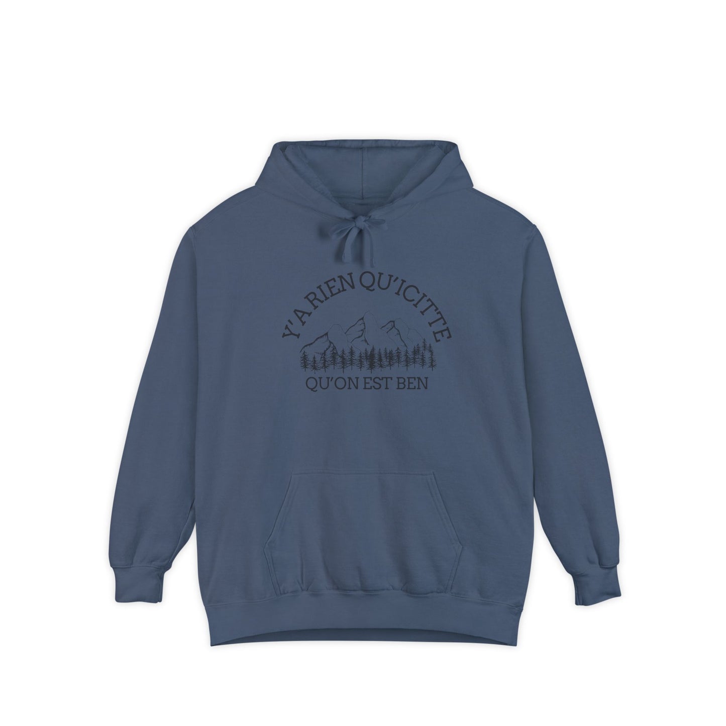 Sweats à capuche Cozy Unisex Garment-Dyed Hoodie - Nature Inspired Design - Crée_ation Nature DC