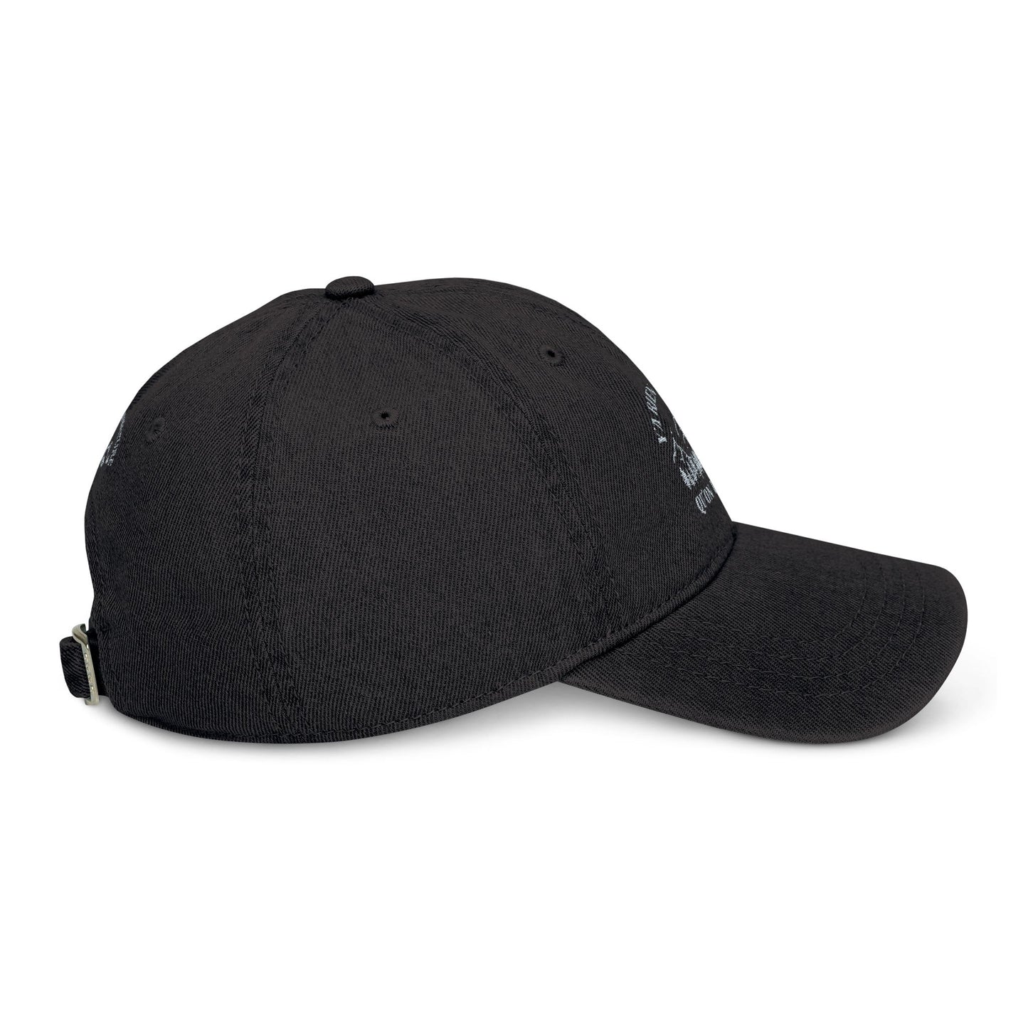 Adventure-Ready Denim Hat with Embroidered Nature Design Crée_ation Nature DC