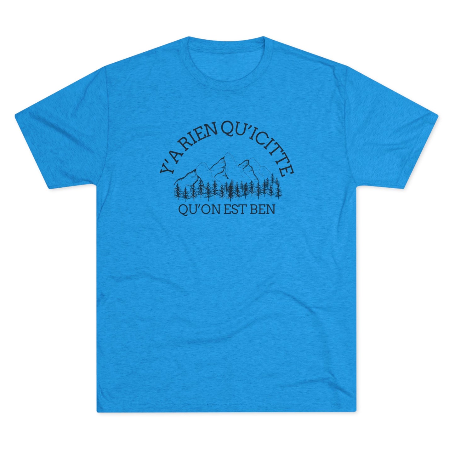 Unisex Tri-Blend Crew Tee - Nature Quote Graphic T-Shirt for Outdoor Enthusiasts - Crée_ation Nature DC