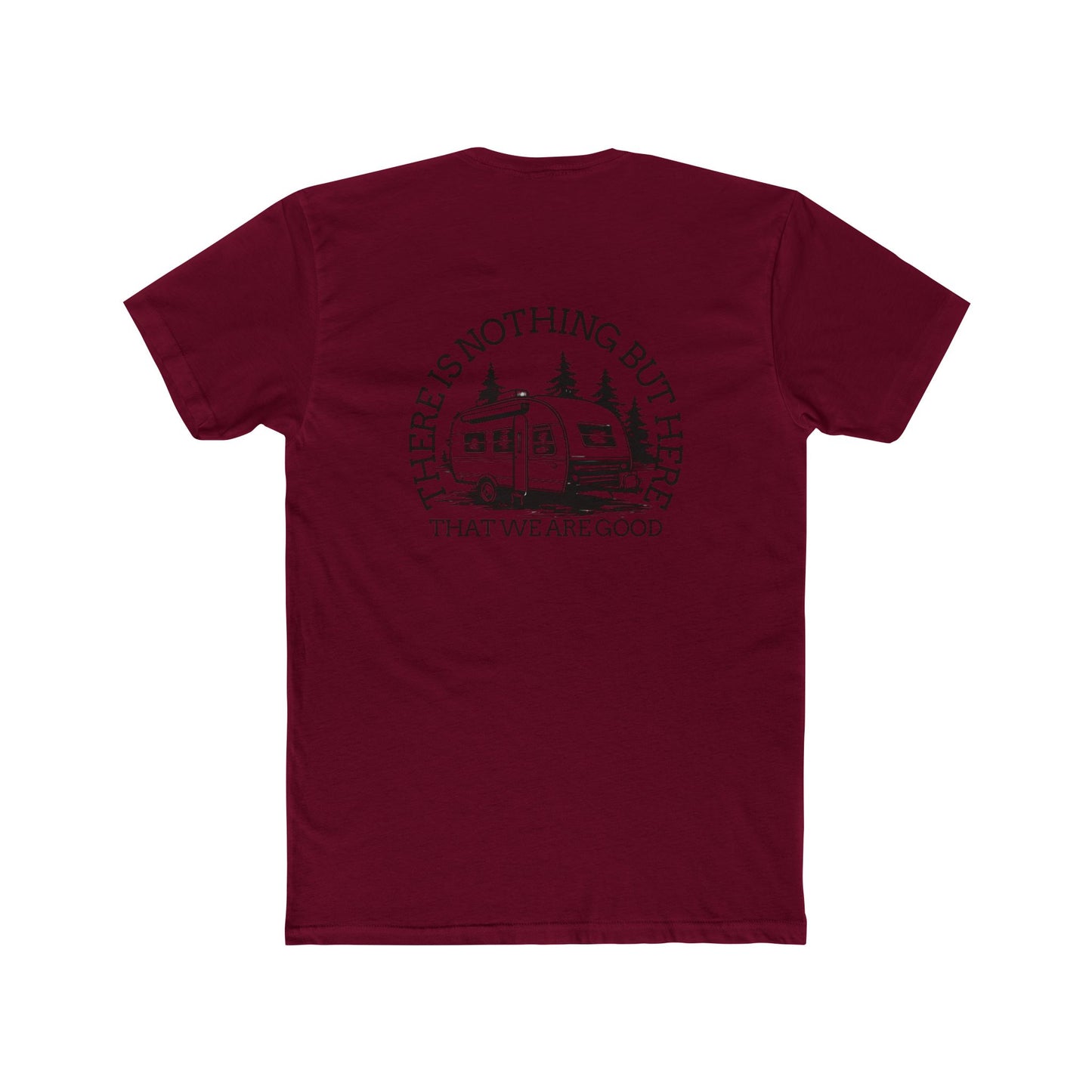 Adventure-Inspired Unisex Cotton Crew Tee - Nature and Camping Tees, Perfect for Outdoors Enthusiasts - Crée_ ation Nature DC