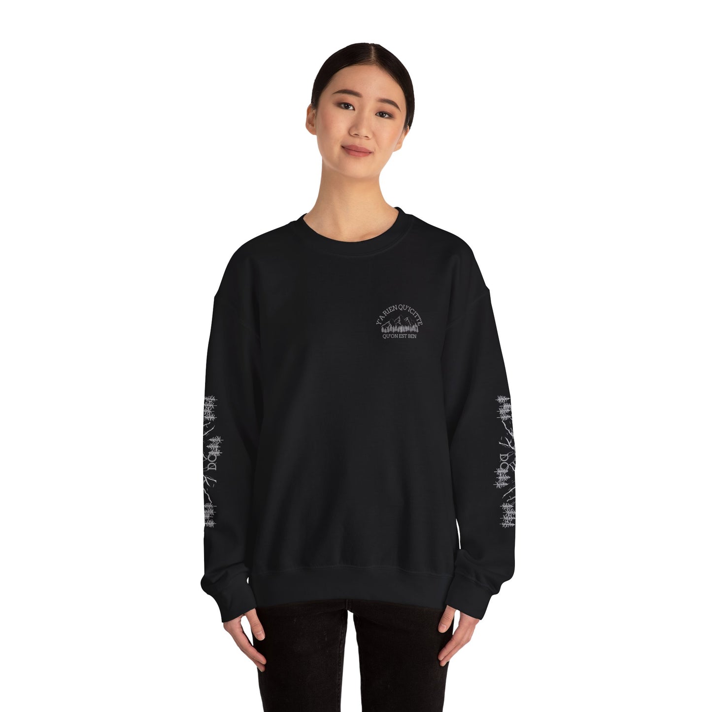 sweat-shirt unisexe à col rond ultime – Cozy Outerwear with Graphic Design