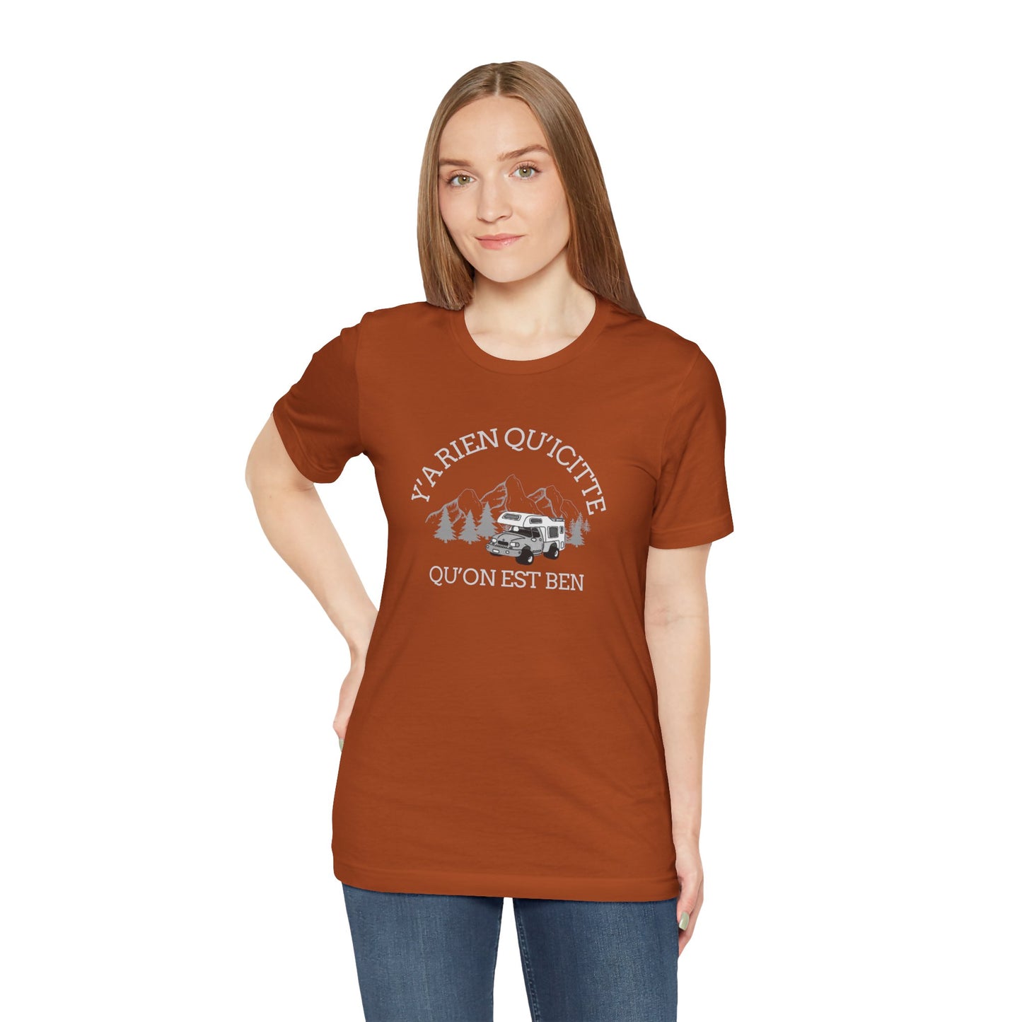 Adventure Ready Unisex Tee - 'Ya Rien Qu'Il Citte' Graphic-Crée_ation Nature DC
