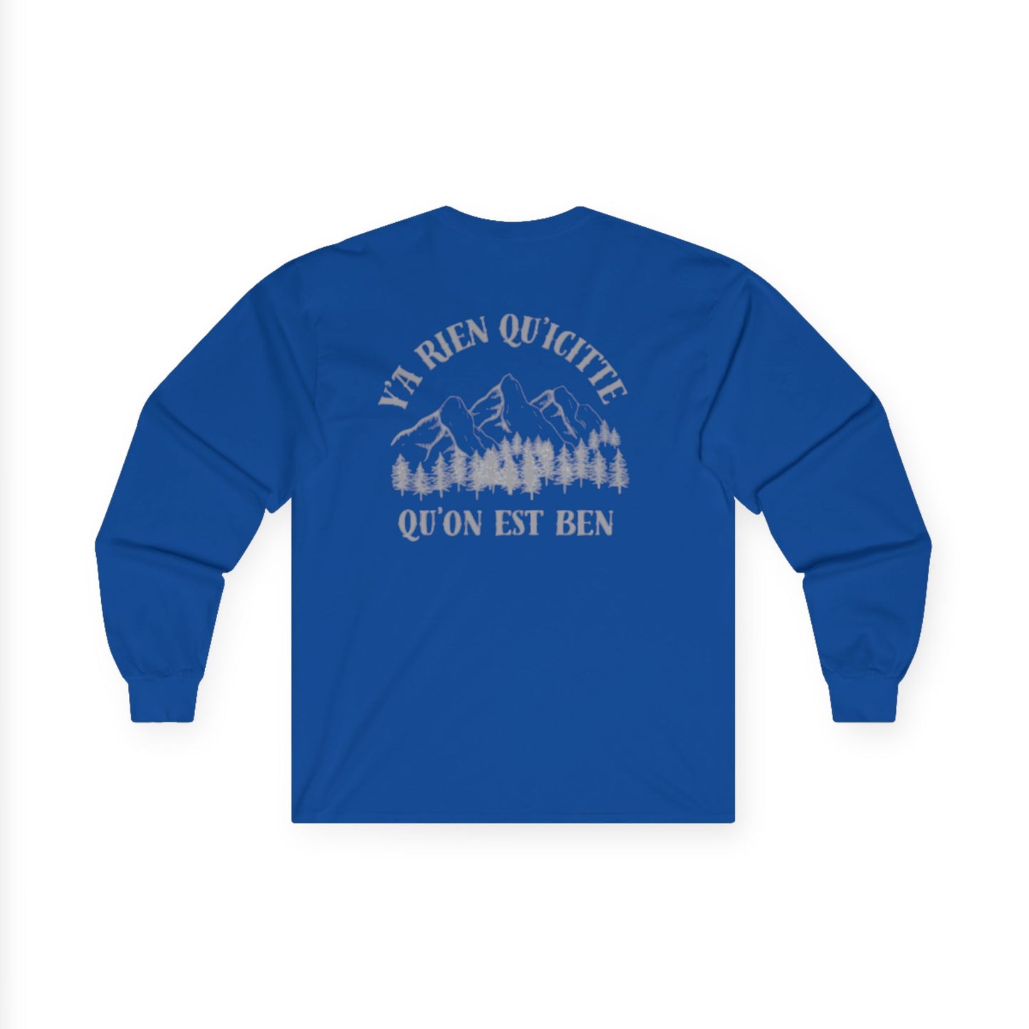 Inspirational Nature Long Sleeve Tee - Unisex Ultra Cotton Shirt for Outdoor Lovers