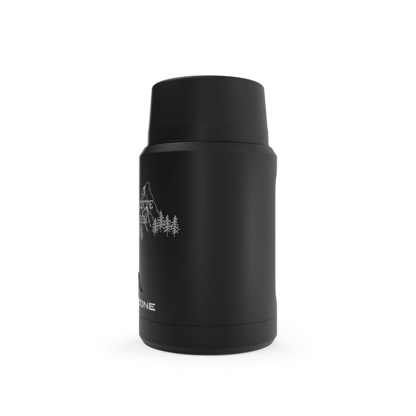 Thermos en Acier inoxydable à double paroi - Outdoor Adventure Thermos with Mountain Design