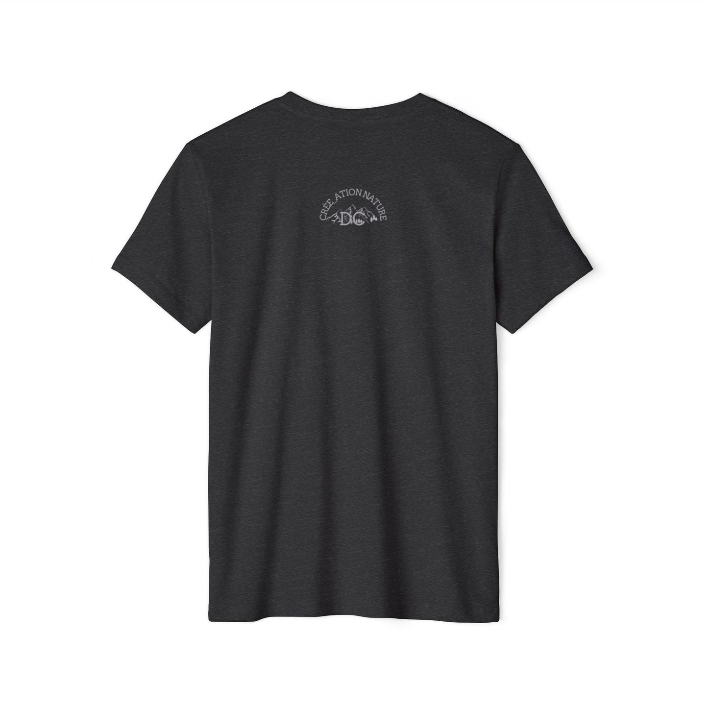 Eco-Friendly Mountain Vibes T-Shirt | Unisex Organic Tee for Nature Lovers -Crée_ation Nature DC