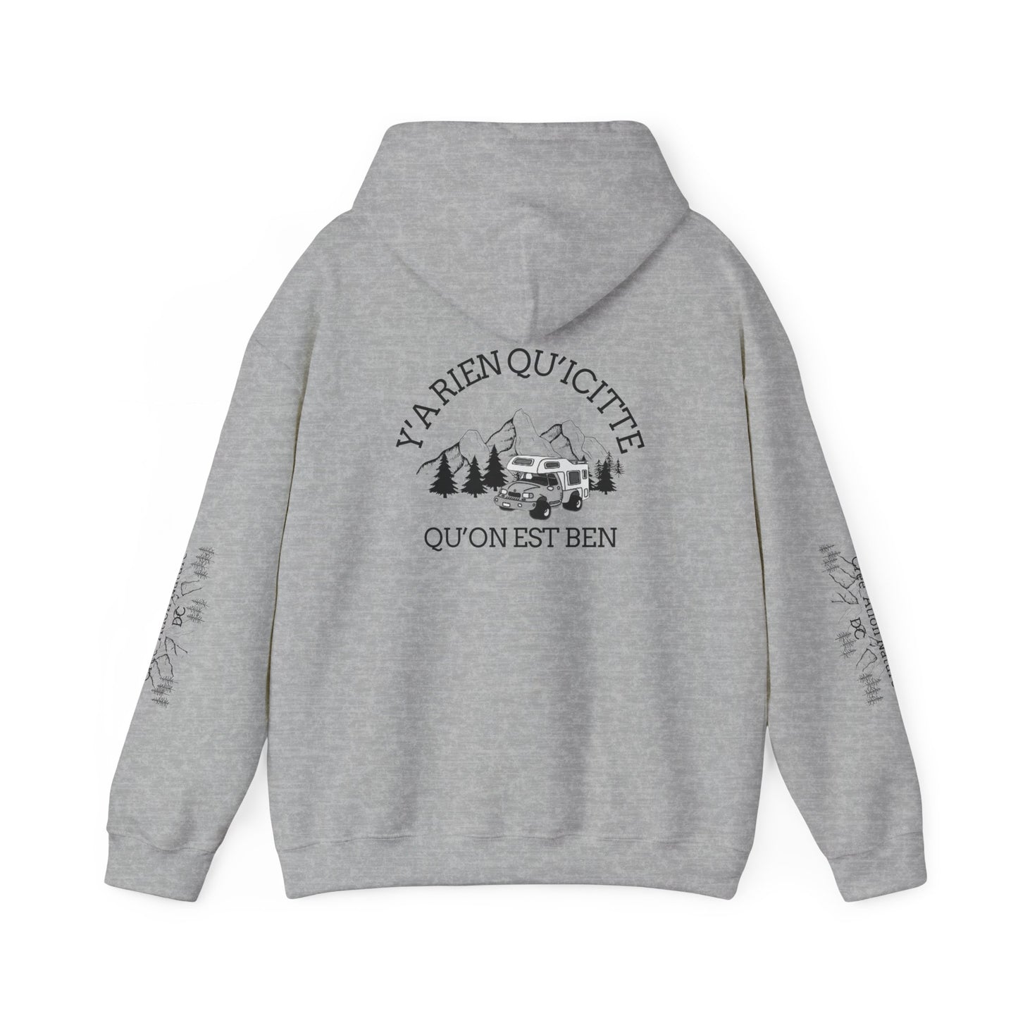 Sweats a capuche Unisex Heavy Blend™ Hooded Sweatshirt - Cozy Adventure Vibes - Perfect for Outdoor Lovers-Crée_ation Nature DC
