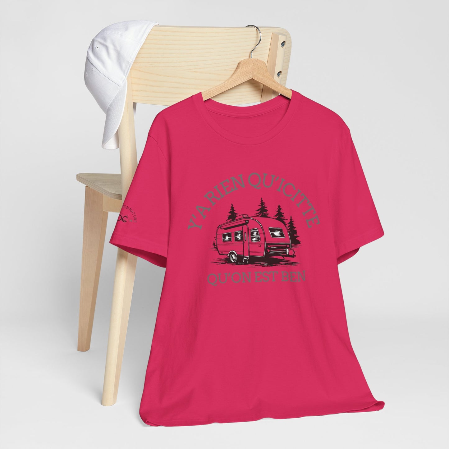 Bohemian RV Adventure Tee - Y'A Rien Qu'citte Qu'on Est Ben - Crée_ation Nature DC
