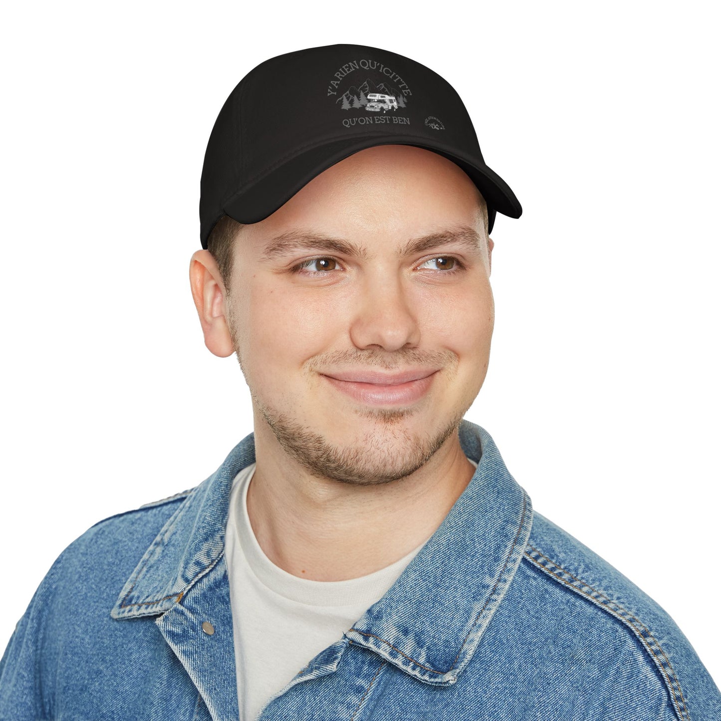 Casual Low Profile Baseball Cap with Outdoor Adventure Design-Crée_ation Nature DC