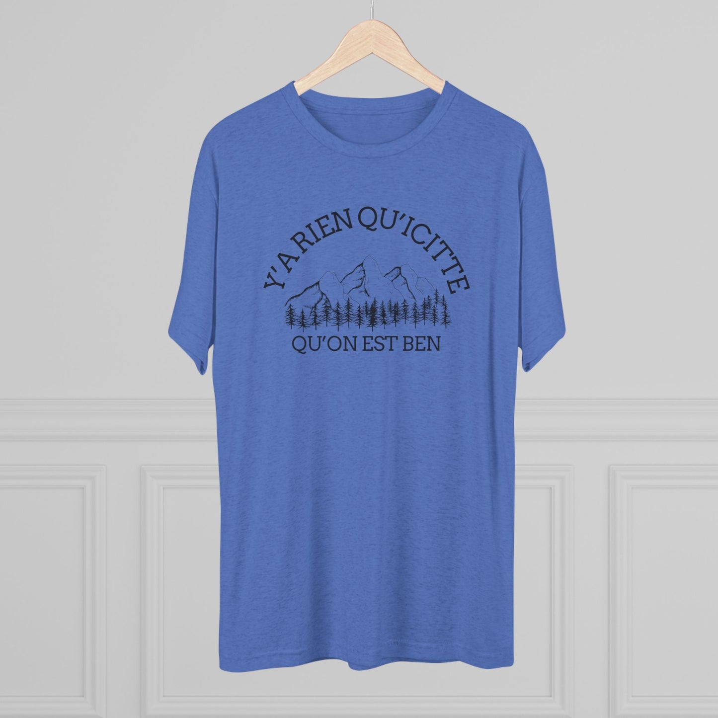 Unisex Tri-Blend Crew Tee - Nature Quote Graphic T-Shirt for Outdoor Enthusiasts - Crée_ation Nature DC