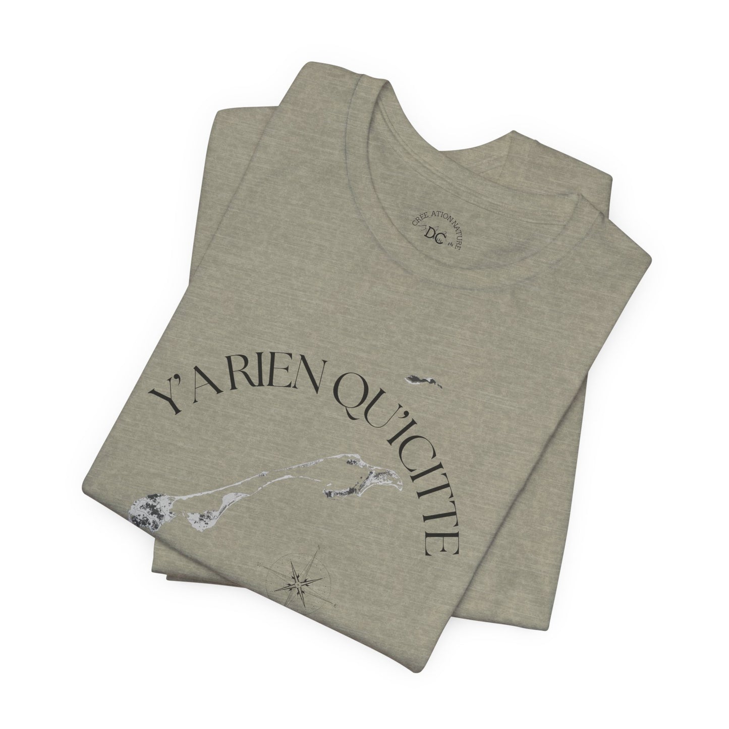 Unisex Jersey Short Sleeve Tee Crée_ation Nature DC