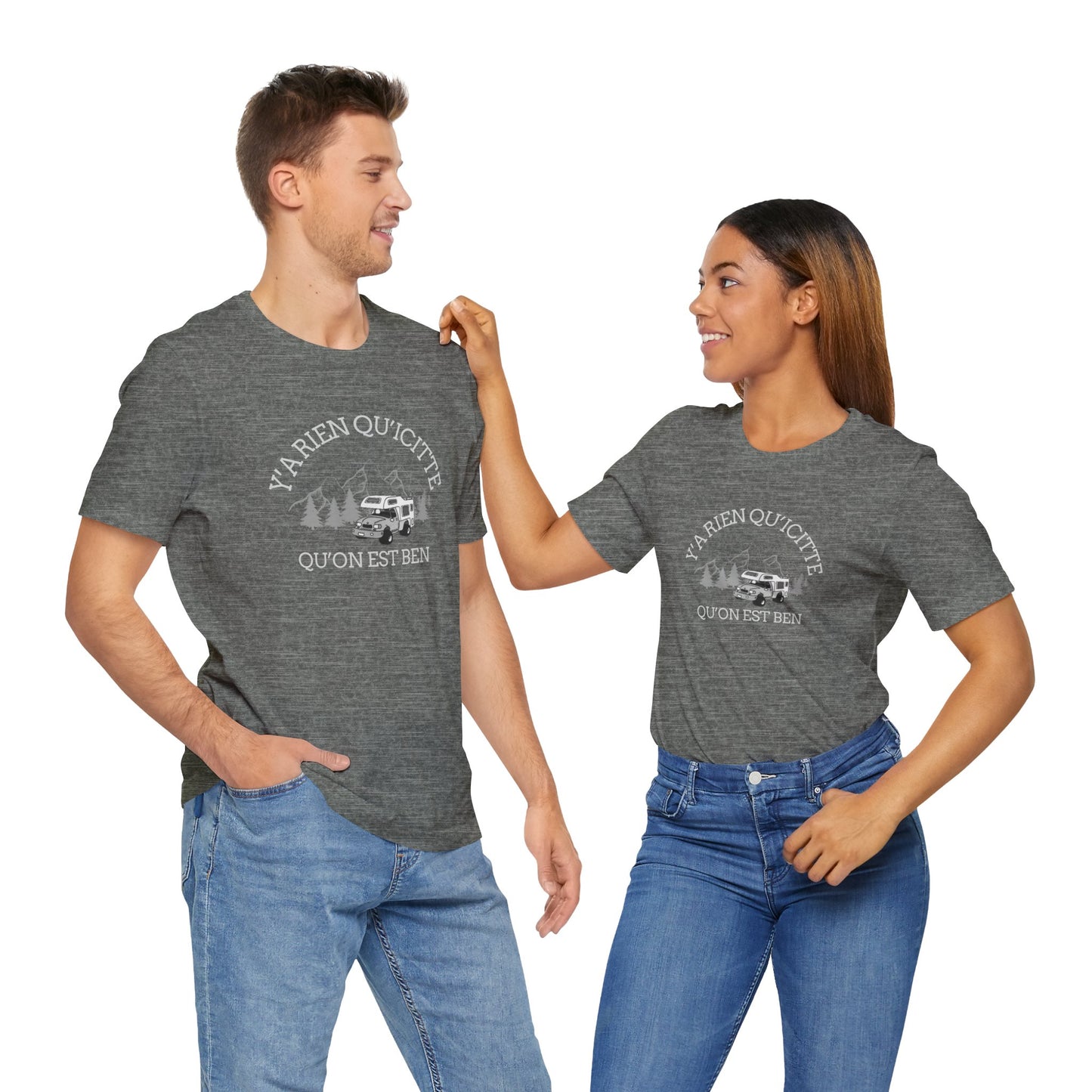 Adventure Ready Unisex Tee - 'Ya Rien Qu'Il Citte' Graphic-Crée_ation Nature DC