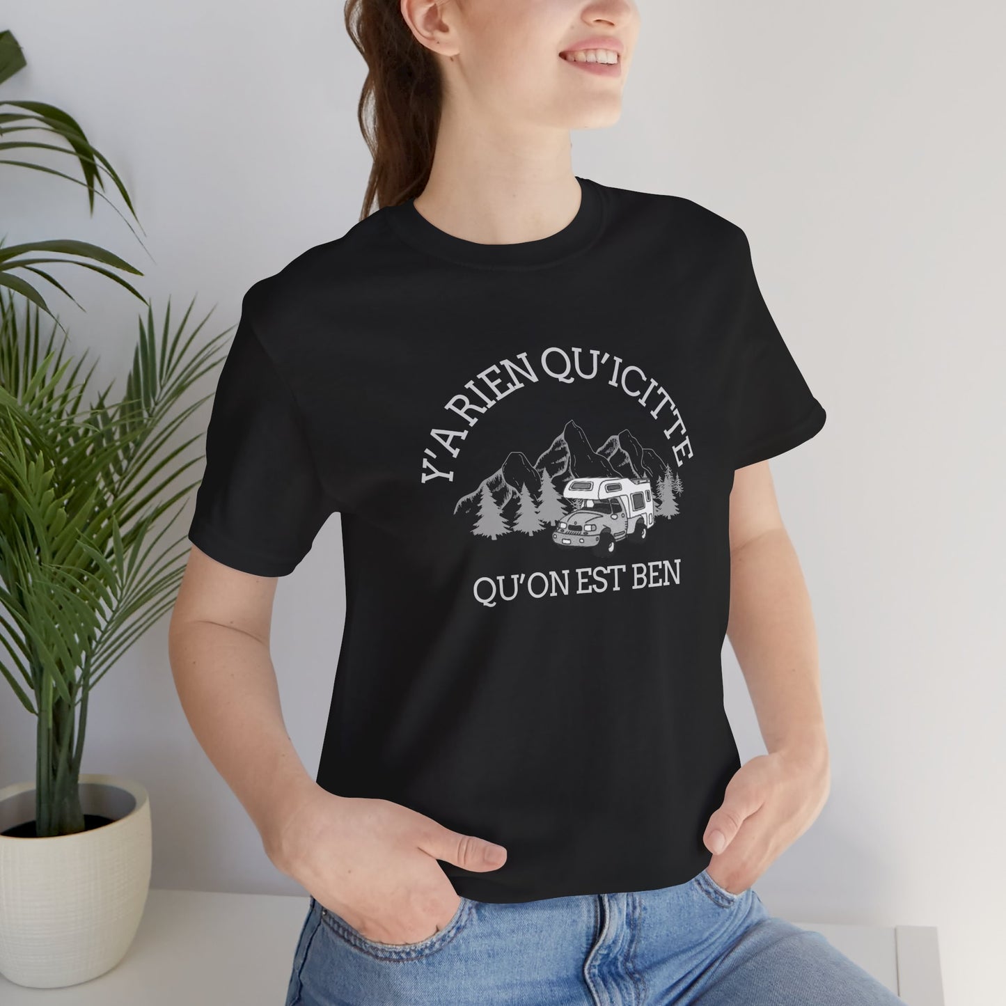 Adventure Ready Unisex Tee - 'Ya Rien Qu'Il Citte' Graphic-Crée_ation Nature DC