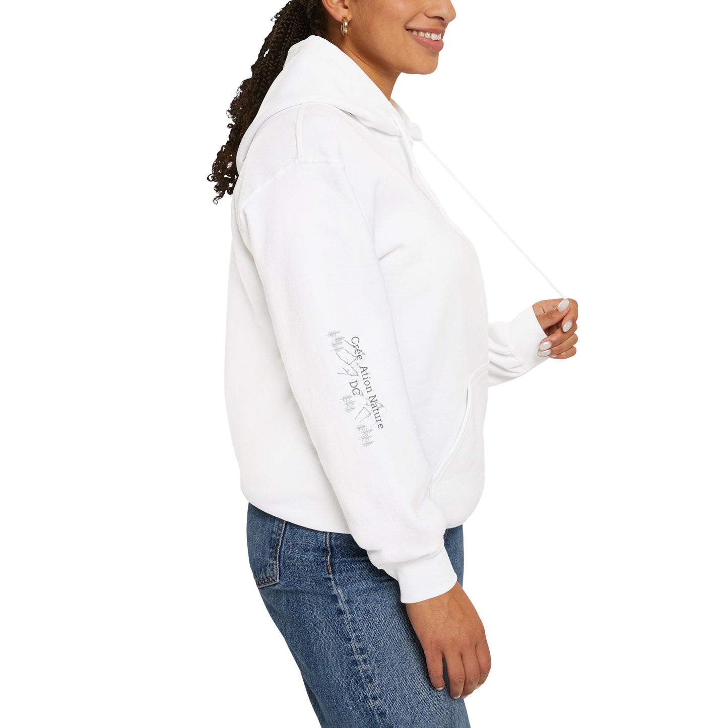Sweats à capuche Unisex Heavy Blend™ Hooded Sweatshirt - Cozy Adventure Vibes with Motivational Quote-Crée_ation Nature DC