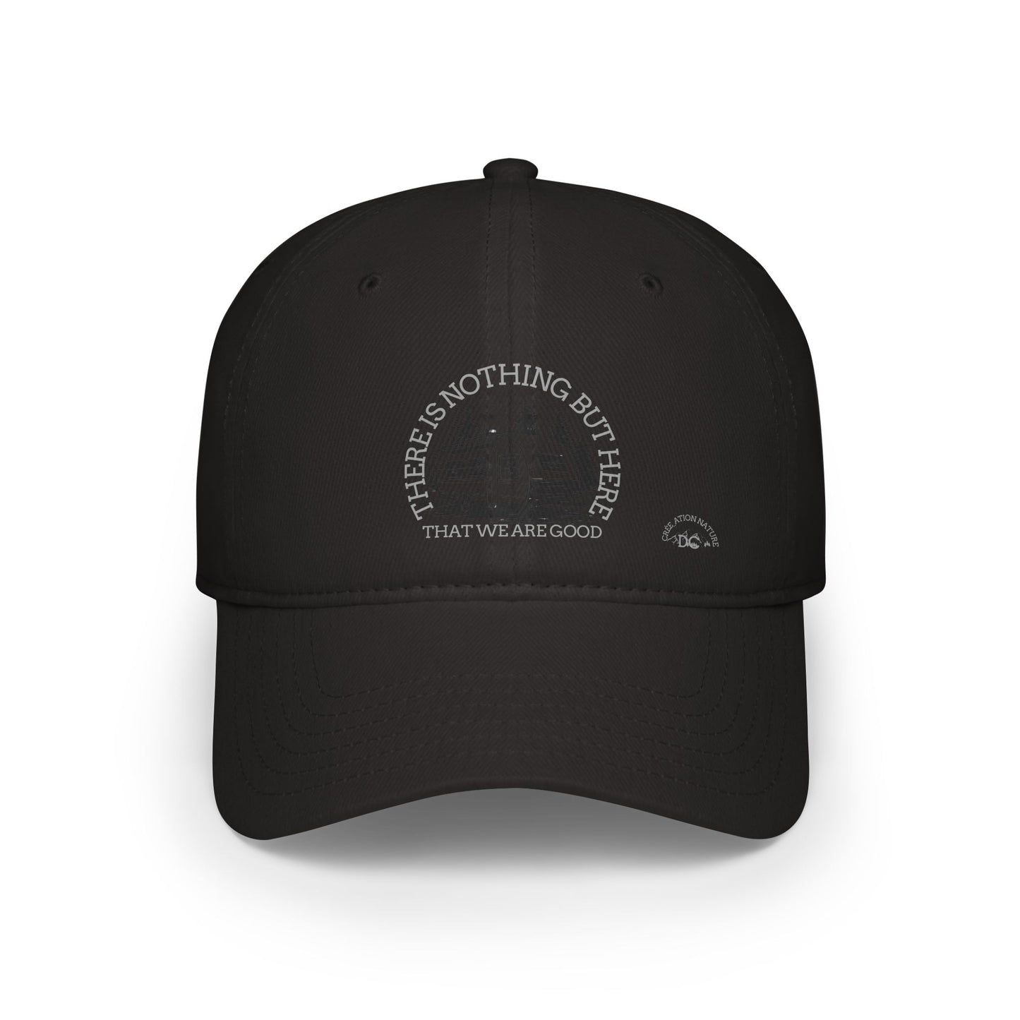 Nothing But Happy Vibes Low Profile Baseball Cap Crée_ation Nature DC