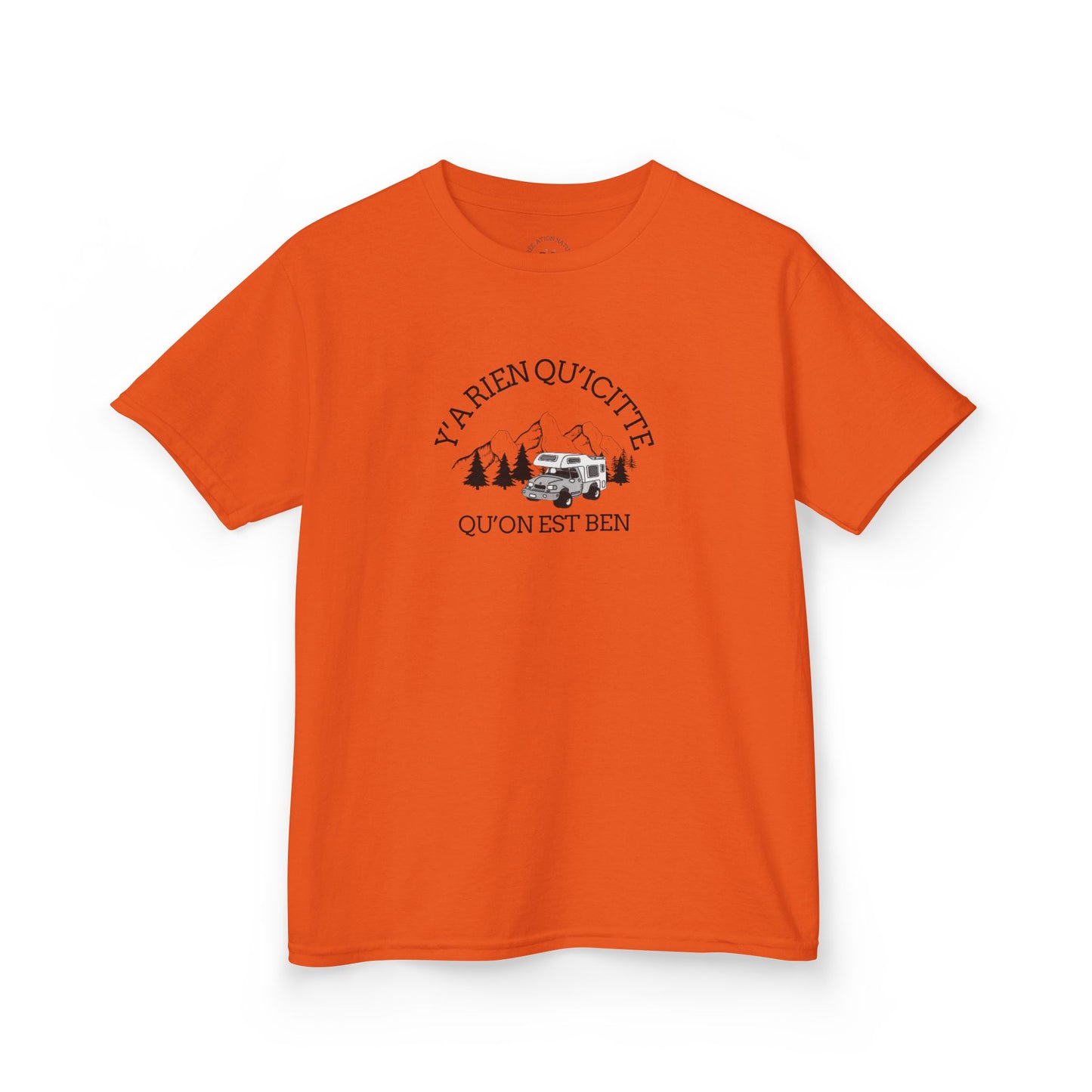 t-shirt en coton™ épais pour enfants- Adventure Awaits Kids Tee - Crée_Ation Nature DC