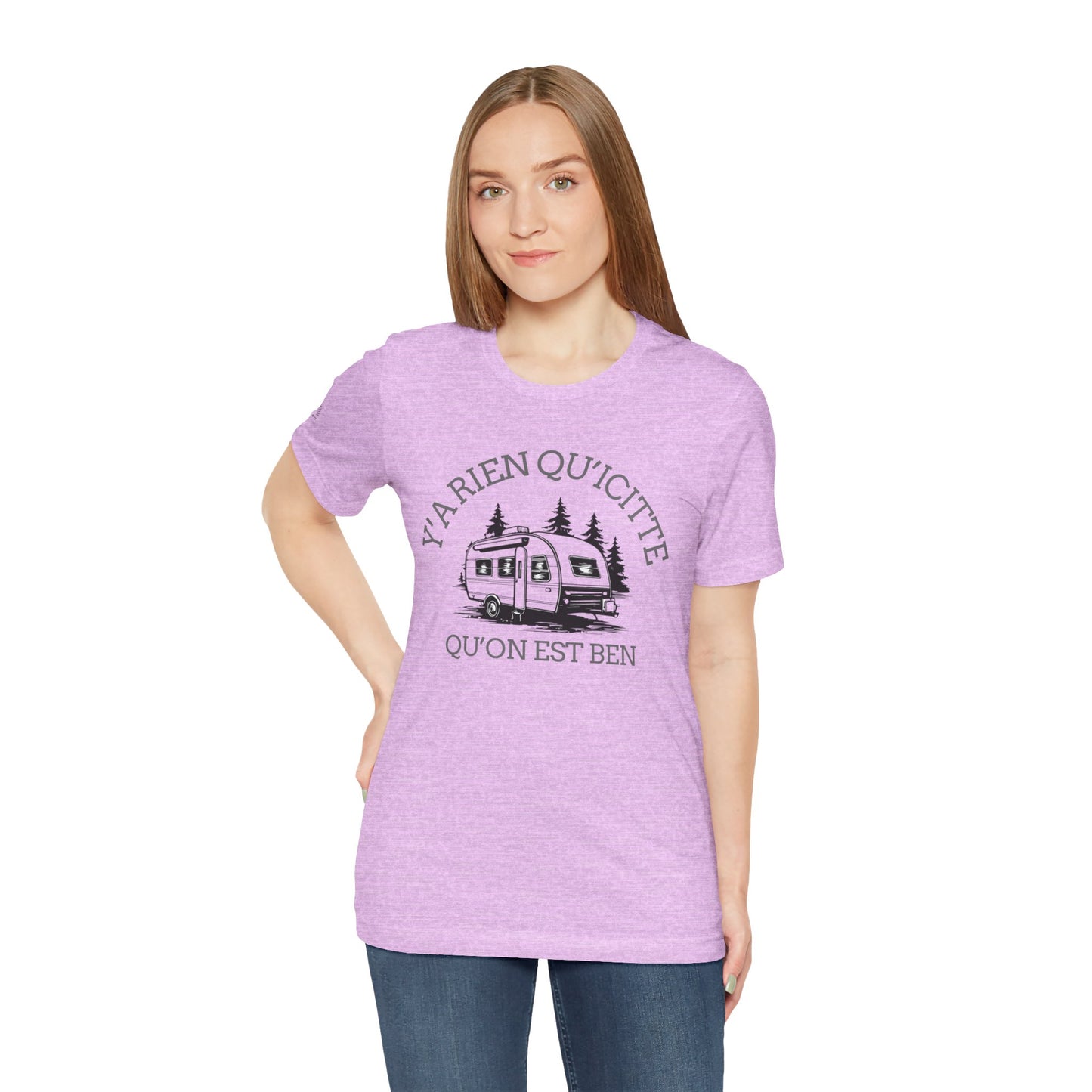 Bohemian RV Adventure Tee - Y'A Rien Qu'citte Qu'on Est Ben - Crée_ation Nature DC