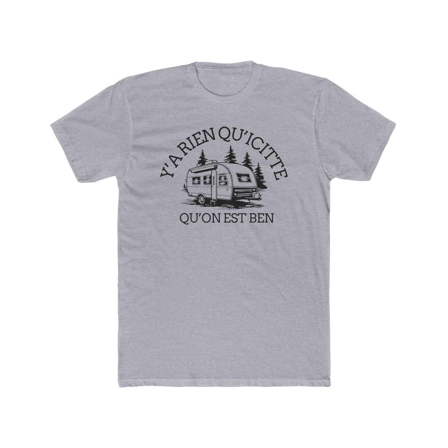 Unisex Cotton Crew Tee - Vintage RV Adventure T-Shirt -Crée_ation Nature DC