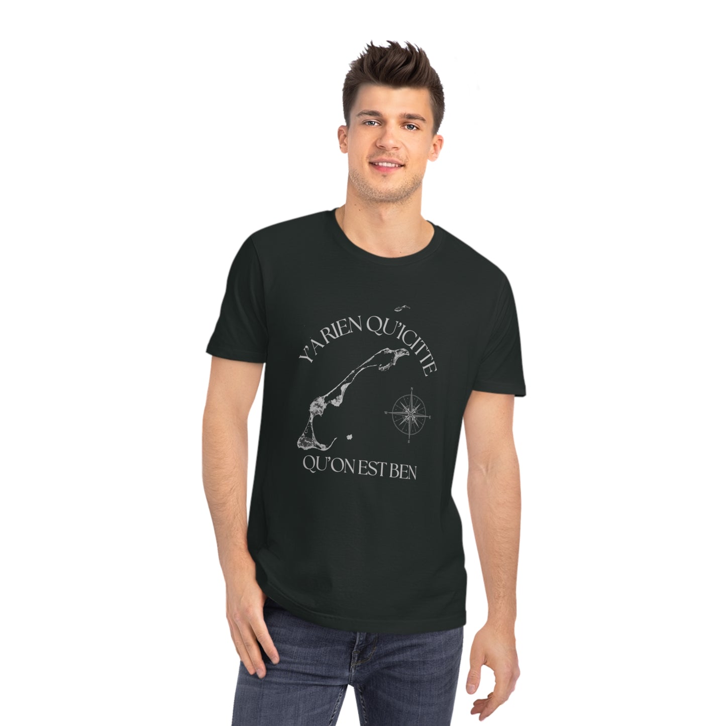 Unisex Rocker T-Shirt - Creative Nature Inspired Design - Crée_Ation Nature DC
