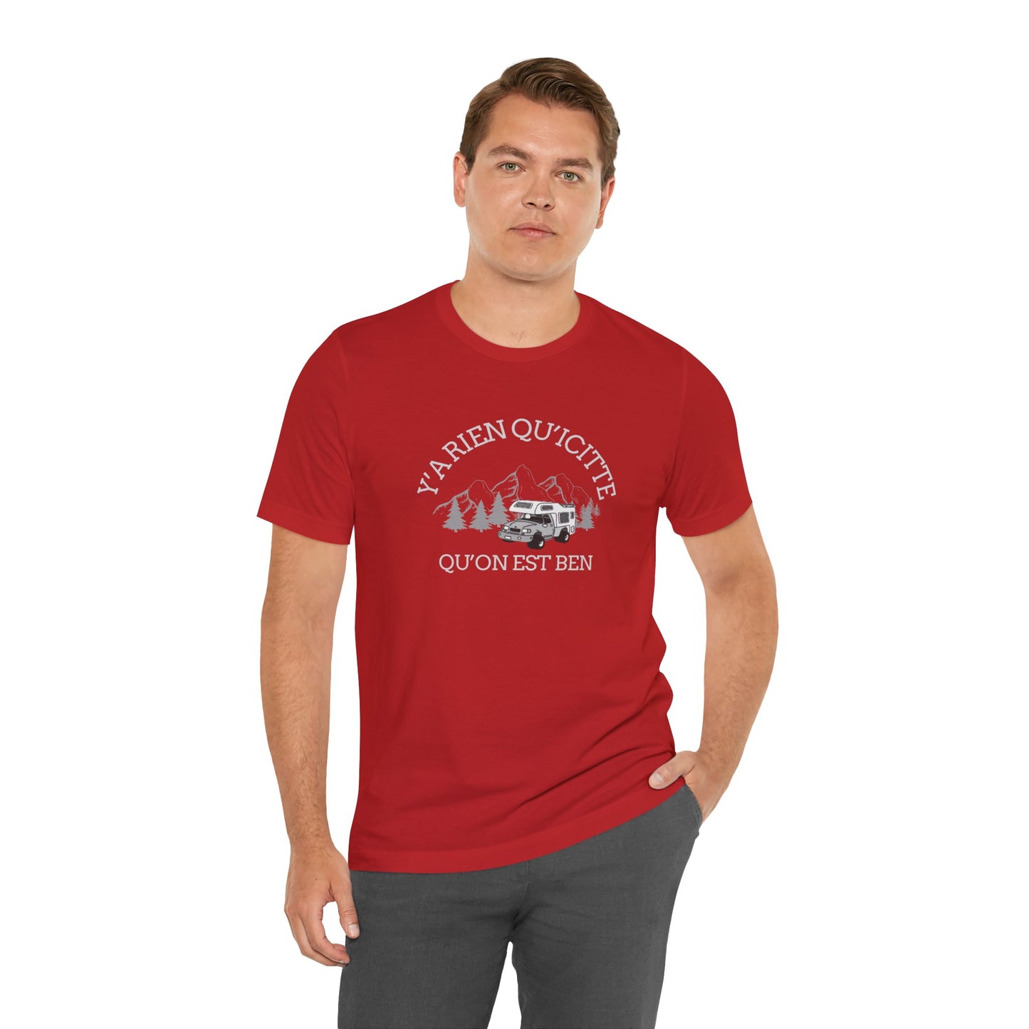 Adventure Ready Unisex Tee - 'Ya Rien Qu'Il Citte' Graphic-Crée_ation Nature DC