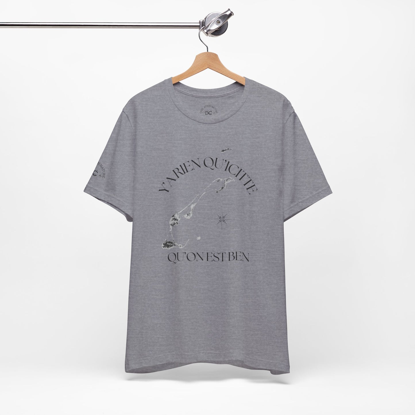 Unisex Jersey Short Sleeve Tee Crée_ation Nature DC