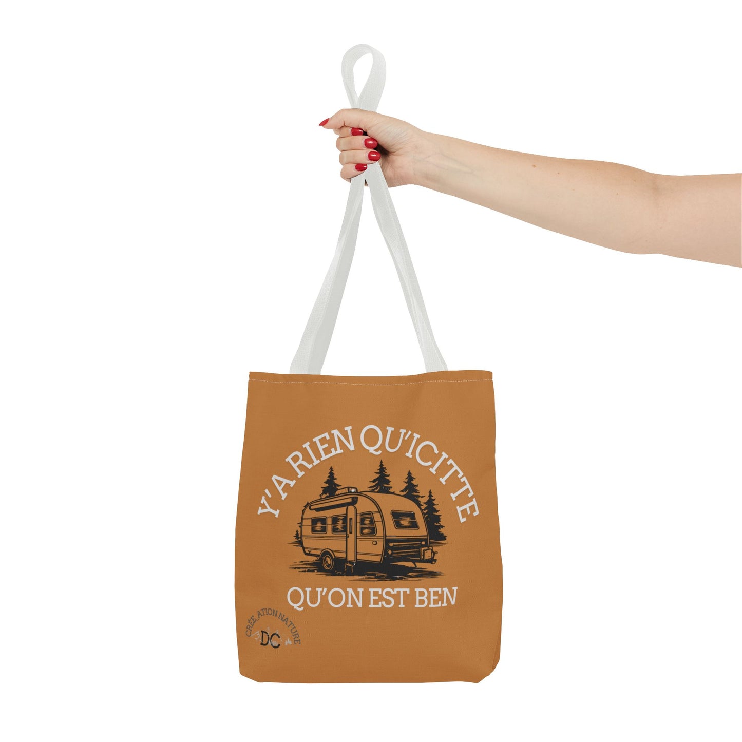 sac fourre-tout - Cozy Camping Tote Bag - Crée_Ation Nature DC