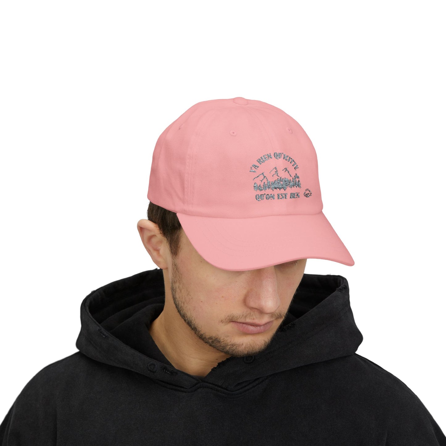 Adventure Dad Cap - Relaxed Fit with Inspirational Mountain Design