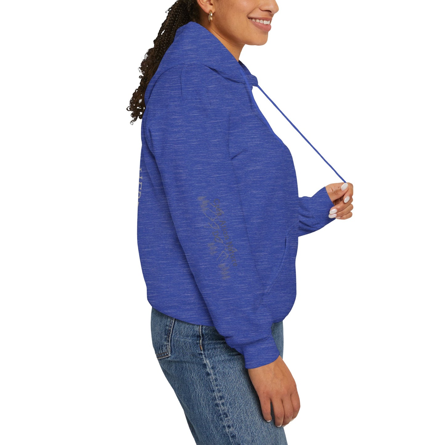 Inspirational Camping Hoodie - Unisex Heavy Blend™ Sweatshirt with Nature Design