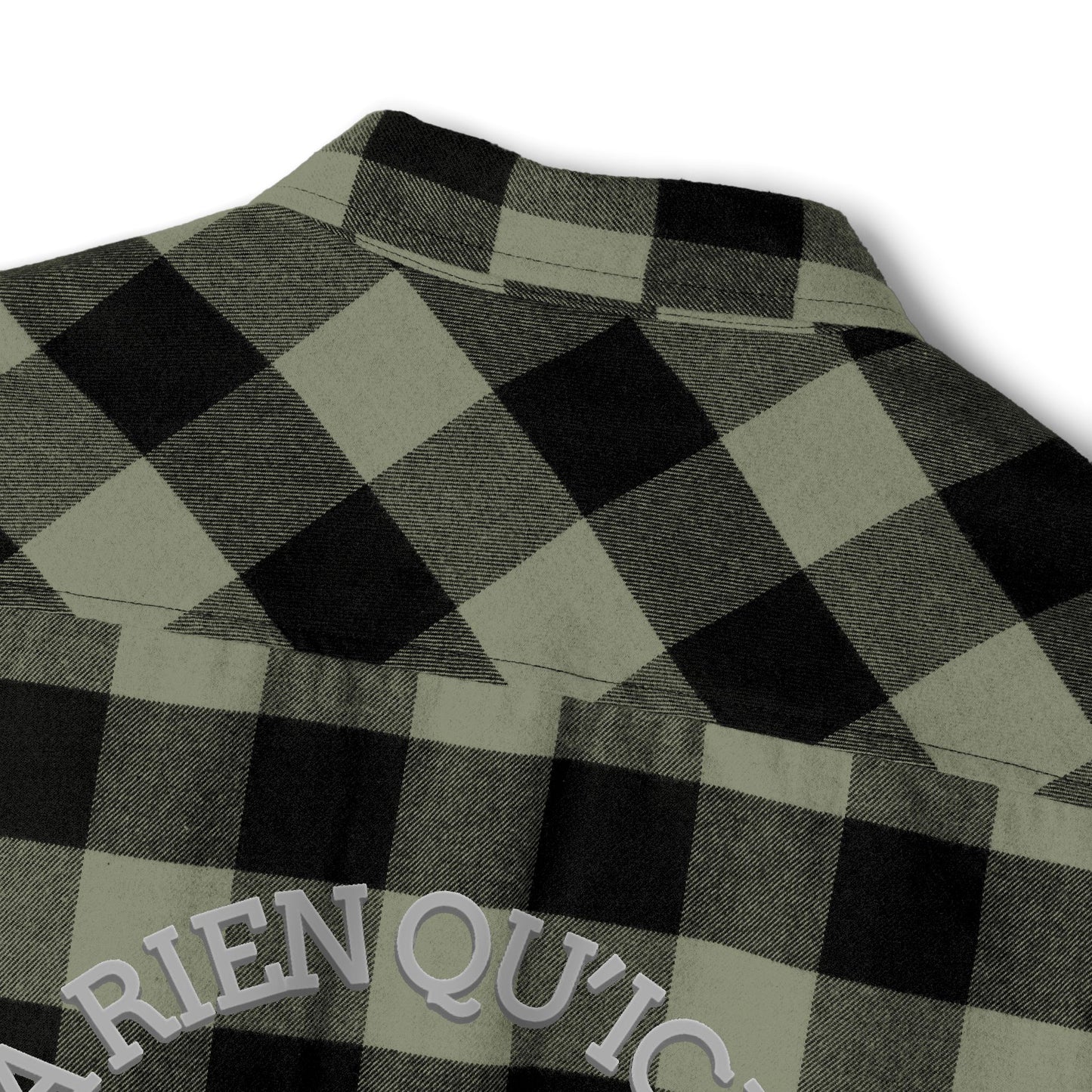 Adventure Ready Unisex Flannel Shirt with Outdoor Print-Crée_ation Nature DC