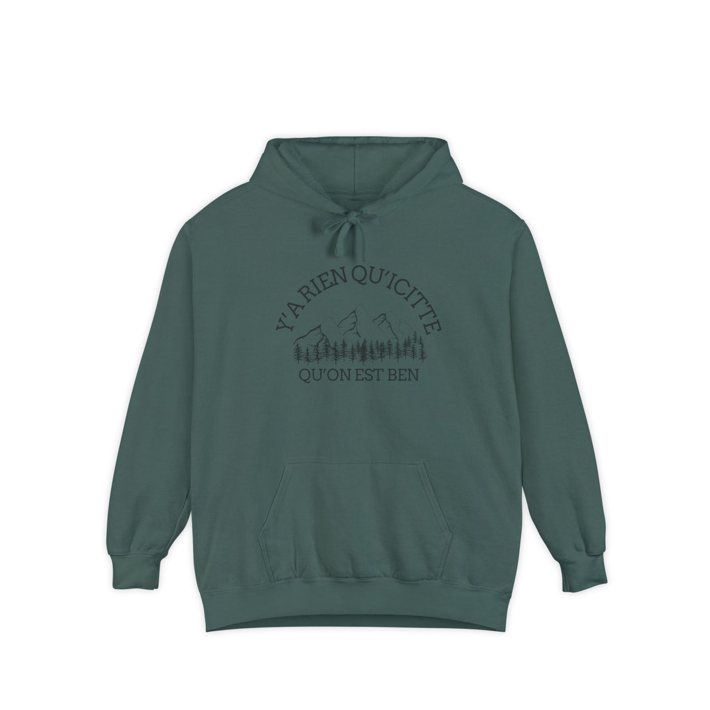 Sweats à capuche Cozy Unisex Garment-Dyed Hoodie - Nature Inspired Design - Crée_ation Nature DC
