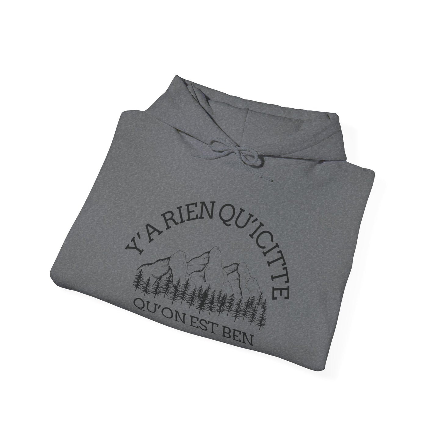 Sweats a capuche Cozy Unisex Hooded Sweatshirt with Nature-Inspired Design-Cree_ation Nature DC