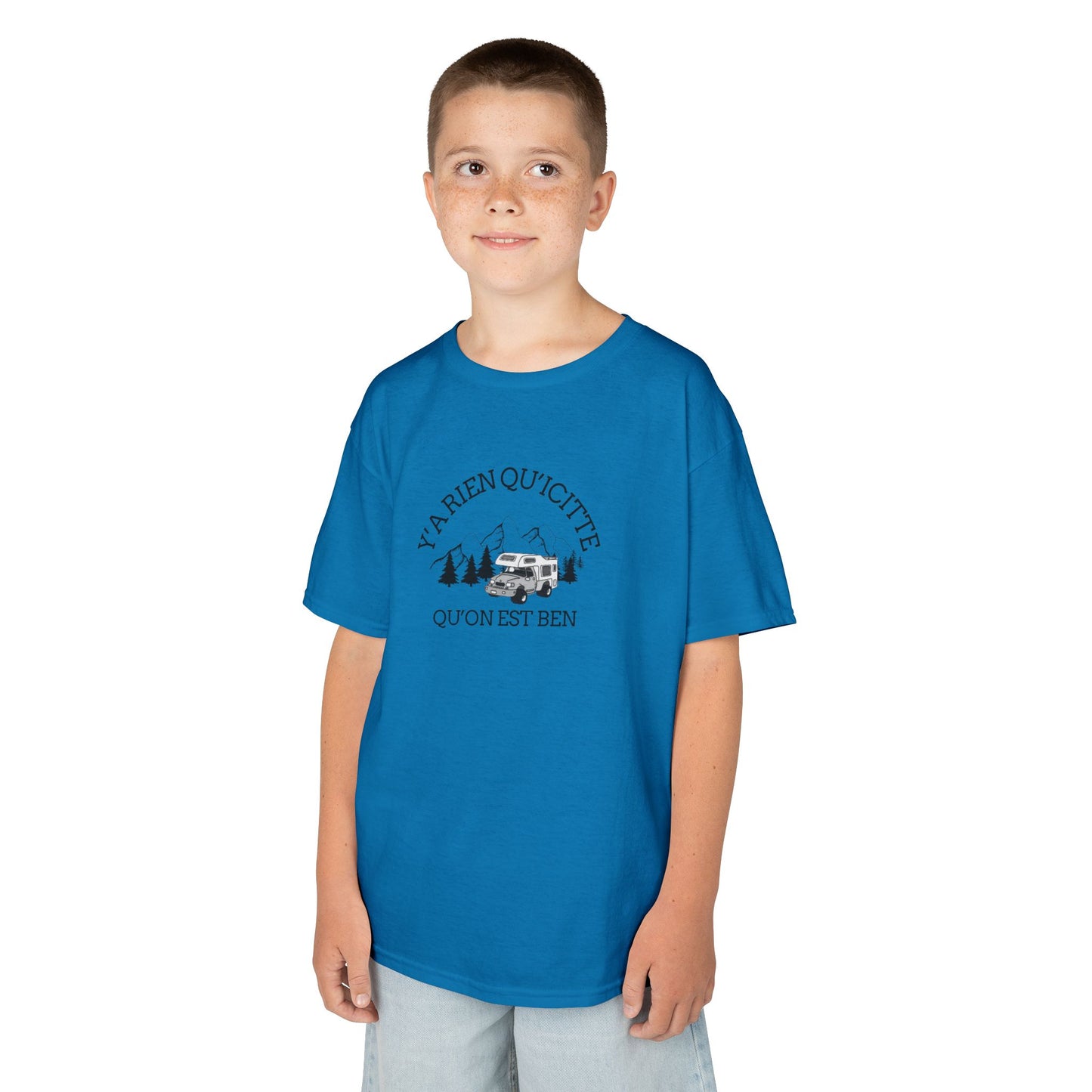 t-shirt en coton™ épais pour enfants- Adventure Awaits Kids Tee - Crée_Ation Nature DC