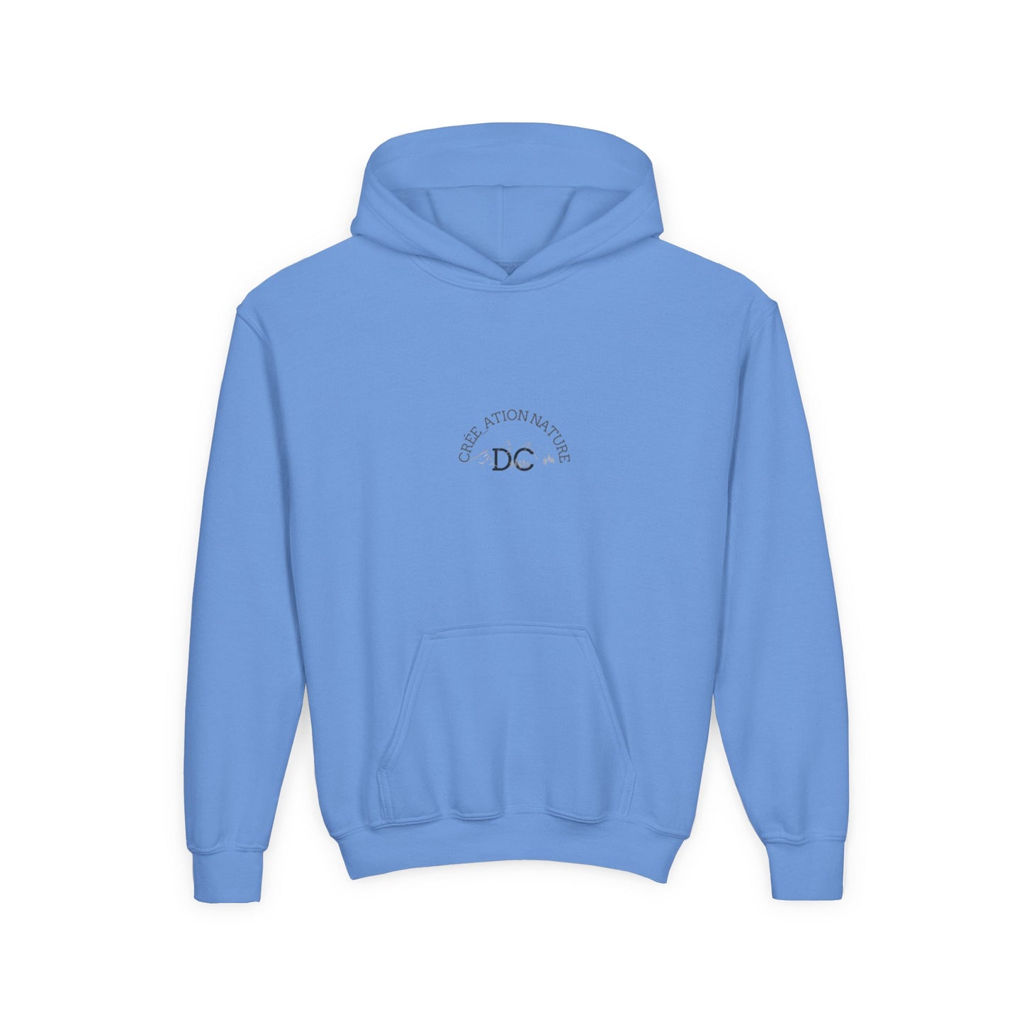sweat-shirt à capuche pour jeunes - Crée_Ation Nature DC