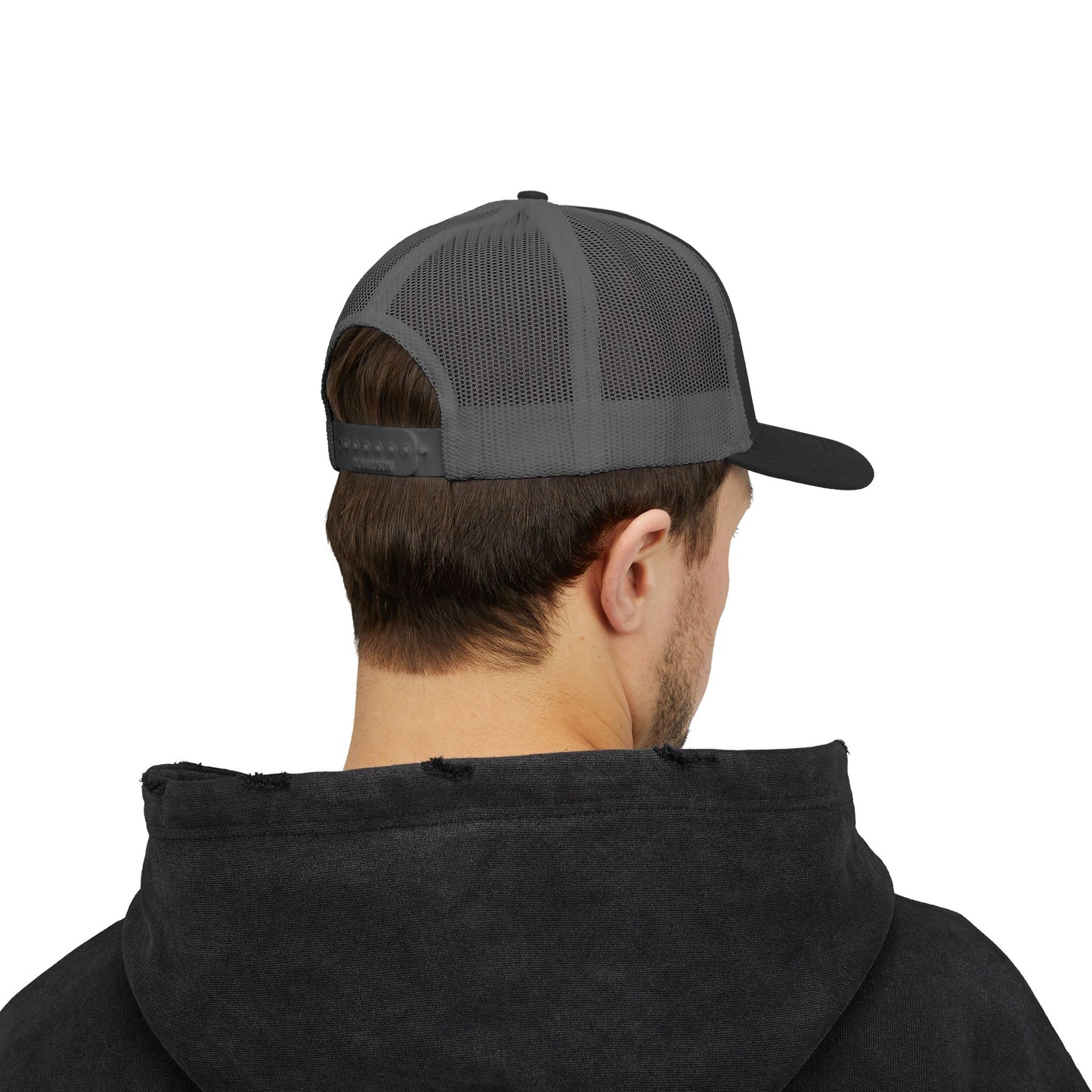 Adventure-Ready Snapback Trucker Cap – 'Y'a rien qu'à quitter qu'on est ben'- Crée_ation Nature DC