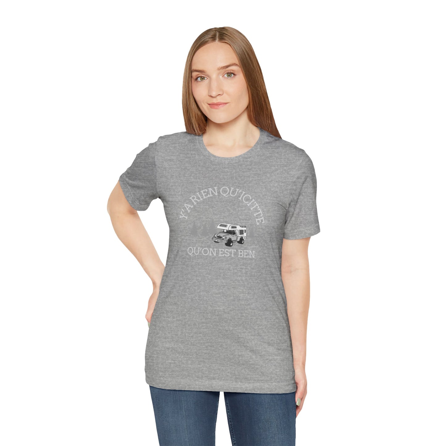 Adventure Ready Unisex Tee - 'Ya Rien Qu'Il Citte' Graphic-Crée_ation Nature DC