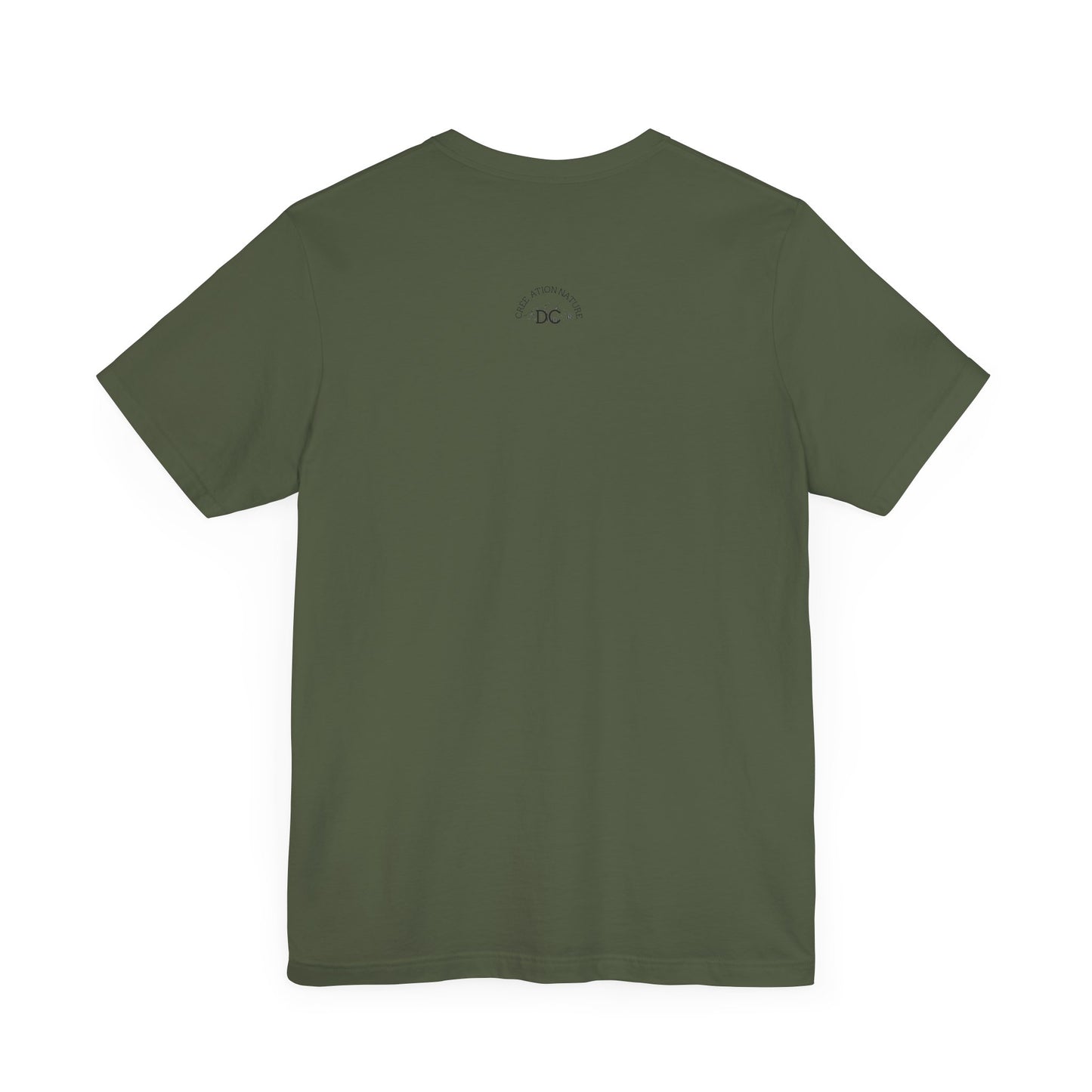 Adventure Spirit Unisex Short Sleeve Tee – 'Y'a Rien Qu'Icitte' Design-Crée_ation Nature DC