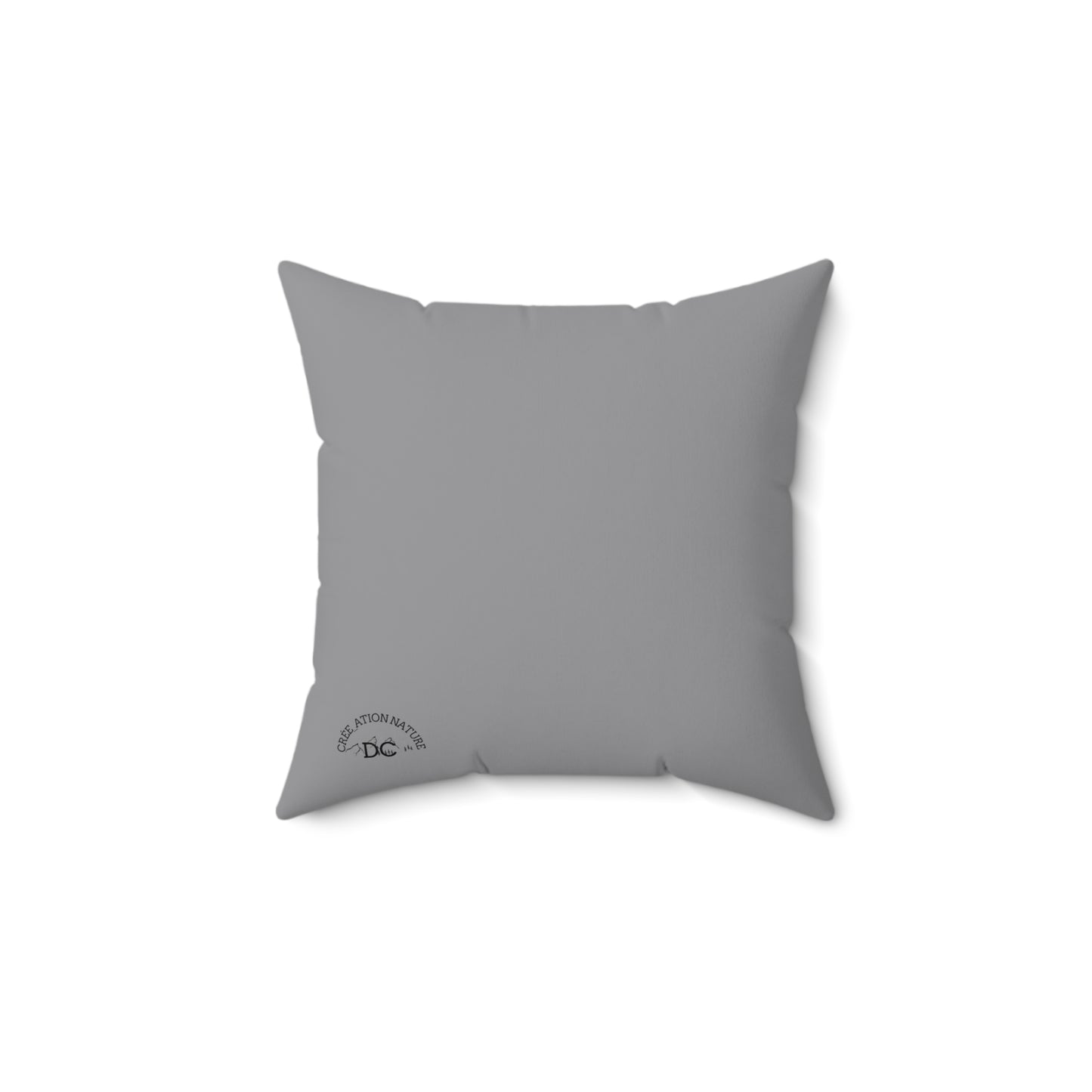 Adventure Quote Pillow - Y'a Rien Qu'citte Qu'on Est Ben - cousin camping - Cée_ation Nature DC