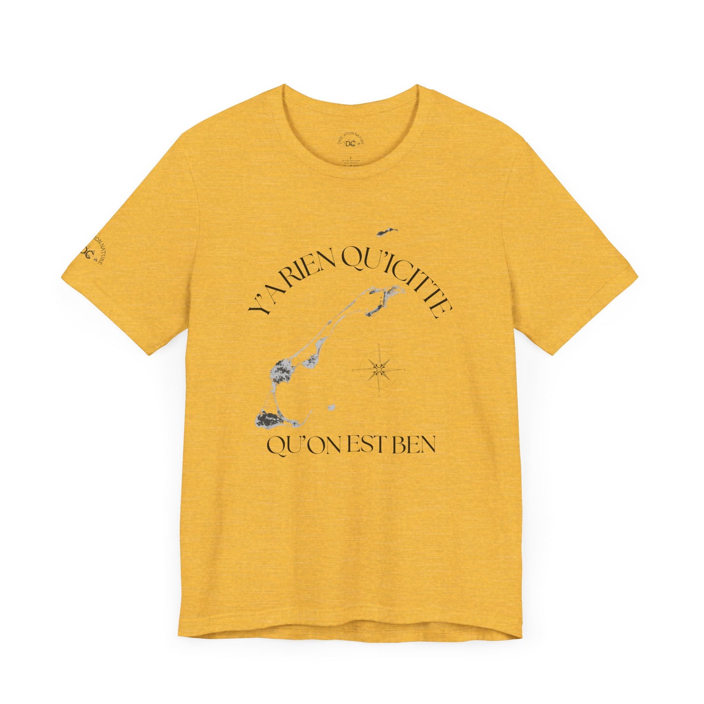 Unisex Jersey Short Sleeve Tee Crée_ation Nature DC