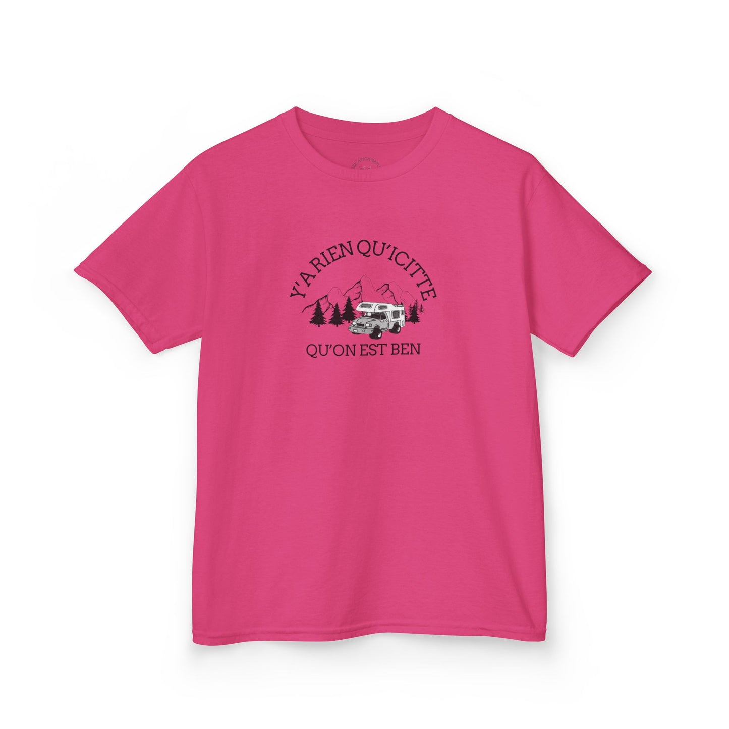 t-shirt en coton™ épais pour enfants- Adventure Awaits Kids Tee - Crée_Ation Nature DC