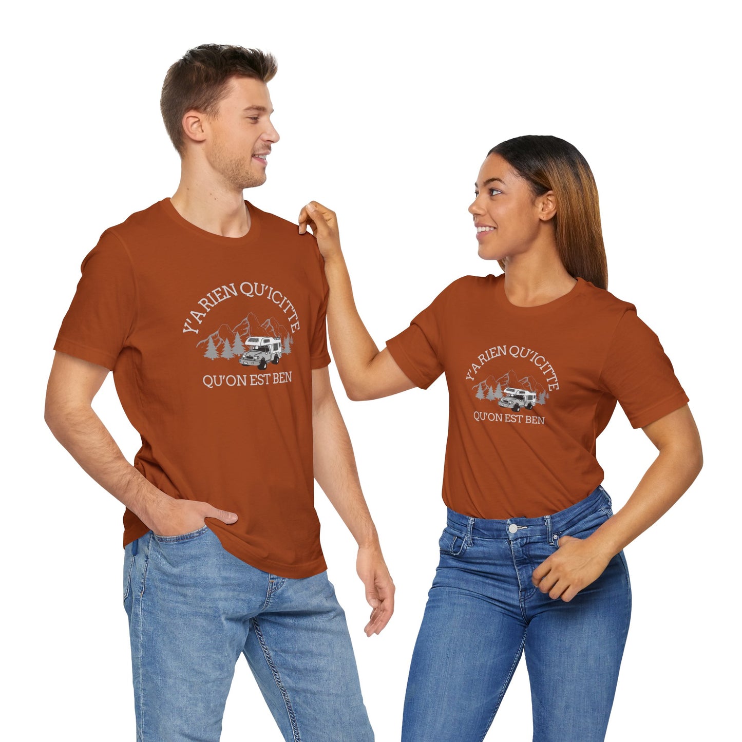 Adventure Ready Unisex Tee - 'Ya Rien Qu'Il Citte' Graphic-Crée_ation Nature DC