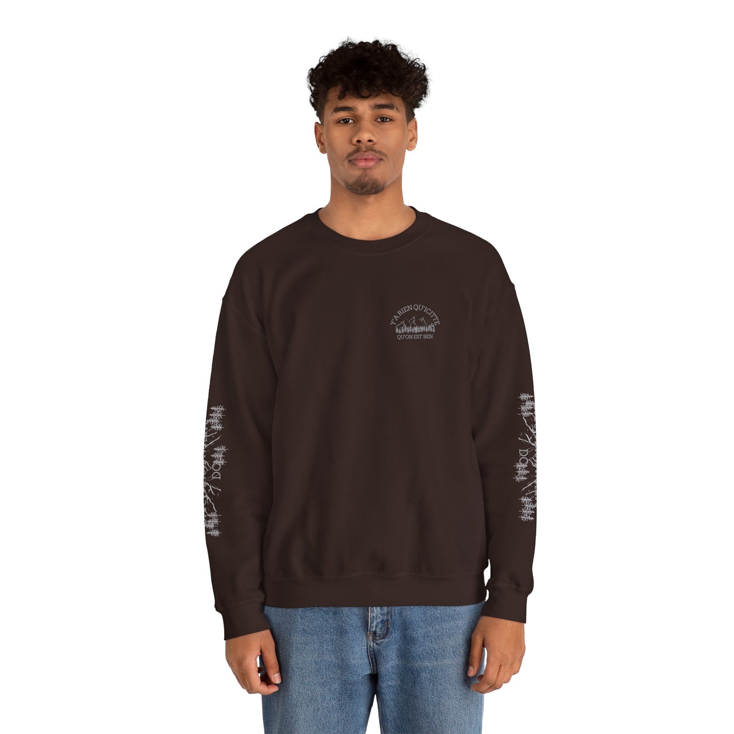 sweat-shirt unisexe à col rond ultime – Cozy Outerwear with Graphic Design