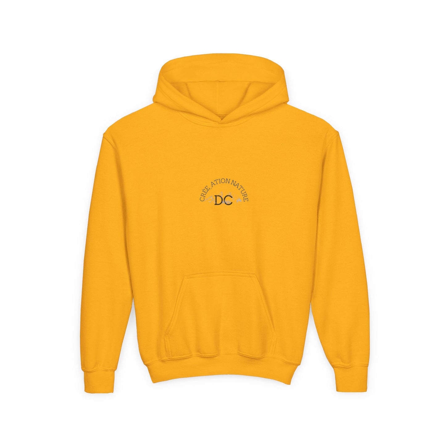 sweat-shirt à capuche pour jeunes - Crée_Ation Nature DC