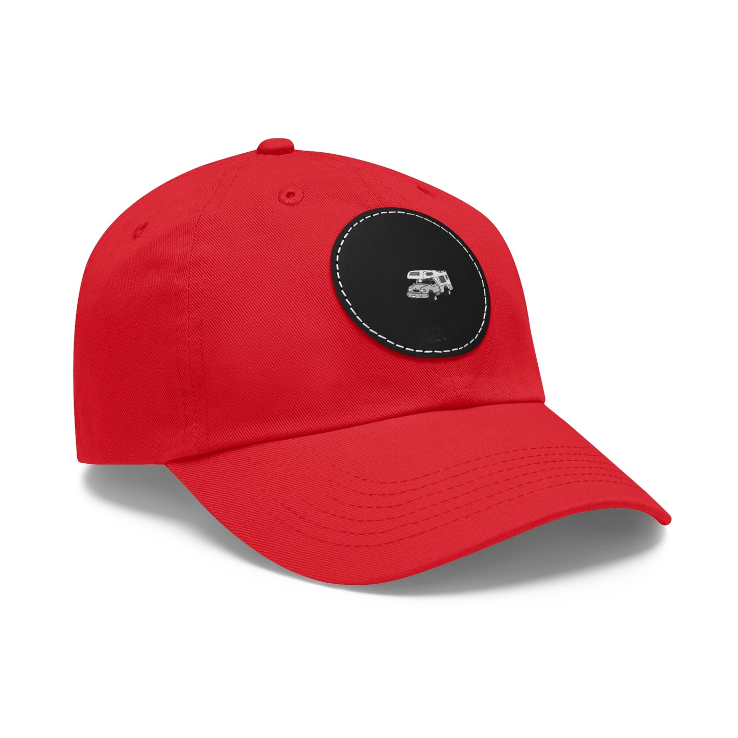 Casual Dad Hat with Leather Patch - Perfect Gift for Outdoor Lovers - Crée_ation Nature DC