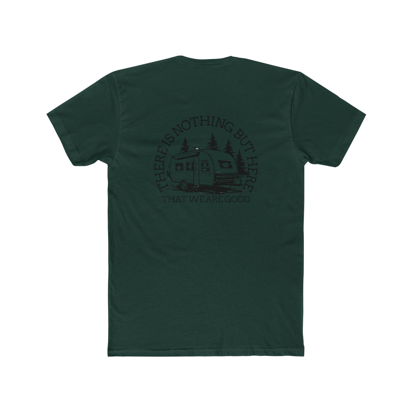 Adventure-Inspired Unisex Cotton Crew Tee - Nature and Camping Tees, Perfect for Outdoors Enthusiasts - Crée_ ation Nature DC