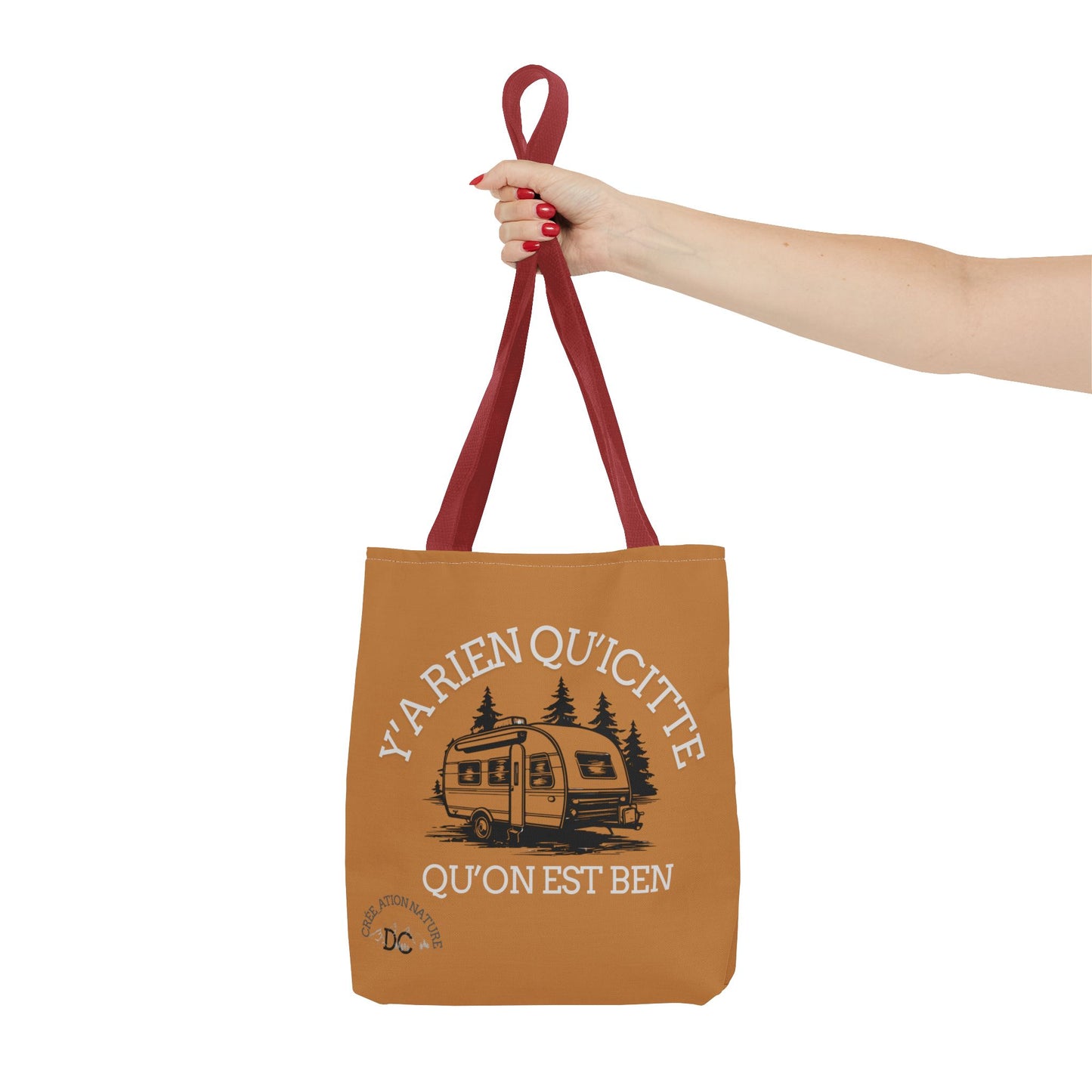 sac fourre-tout - Cozy Camping Tote Bag - Crée_Ation Nature DC
