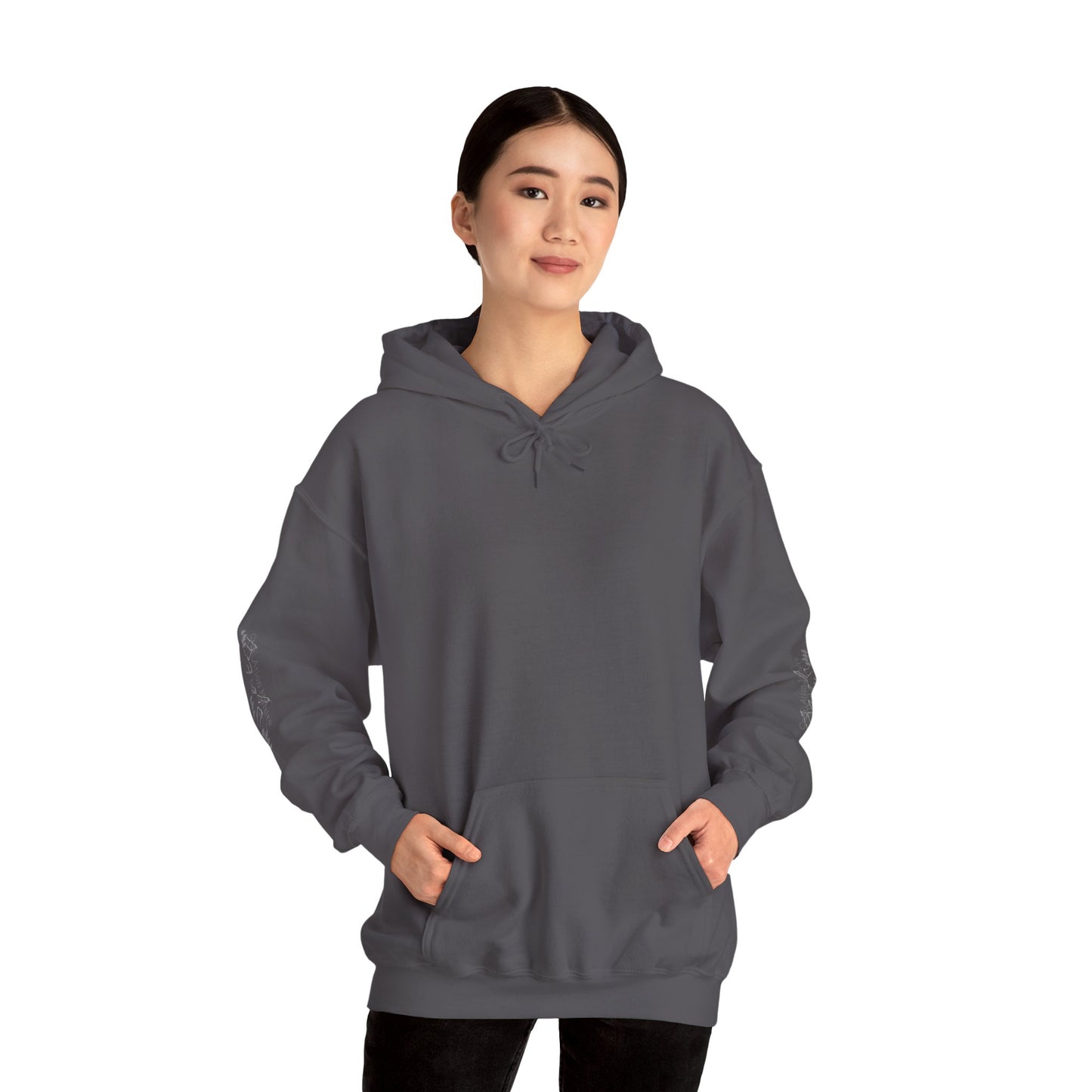 Sweats à capuche Unisex Heavy Blend™ Hooded Sweatshirt - Cozy Adventure Vibes with Motivational Quote-Crée_ation Nature DC