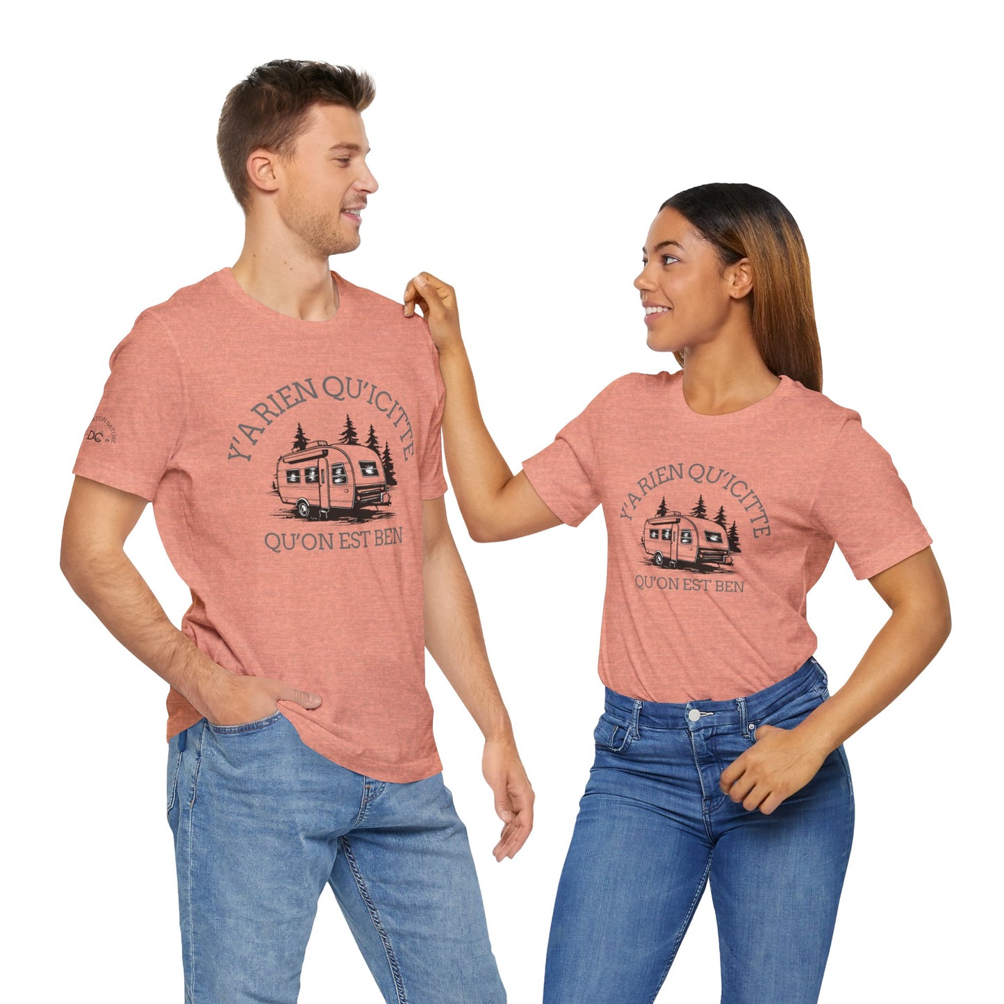 Bohemian RV Adventure Tee - Y'A Rien Qu'citte Qu'on Est Ben - Crée_ation Nature DC
