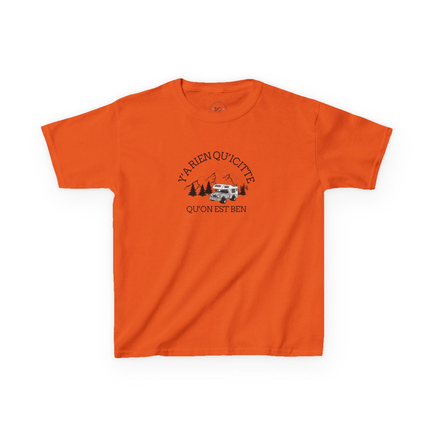 t-shirt en coton™ épais pour enfants- Adventure Awaits Kids Tee - Crée_Ation Nature DC