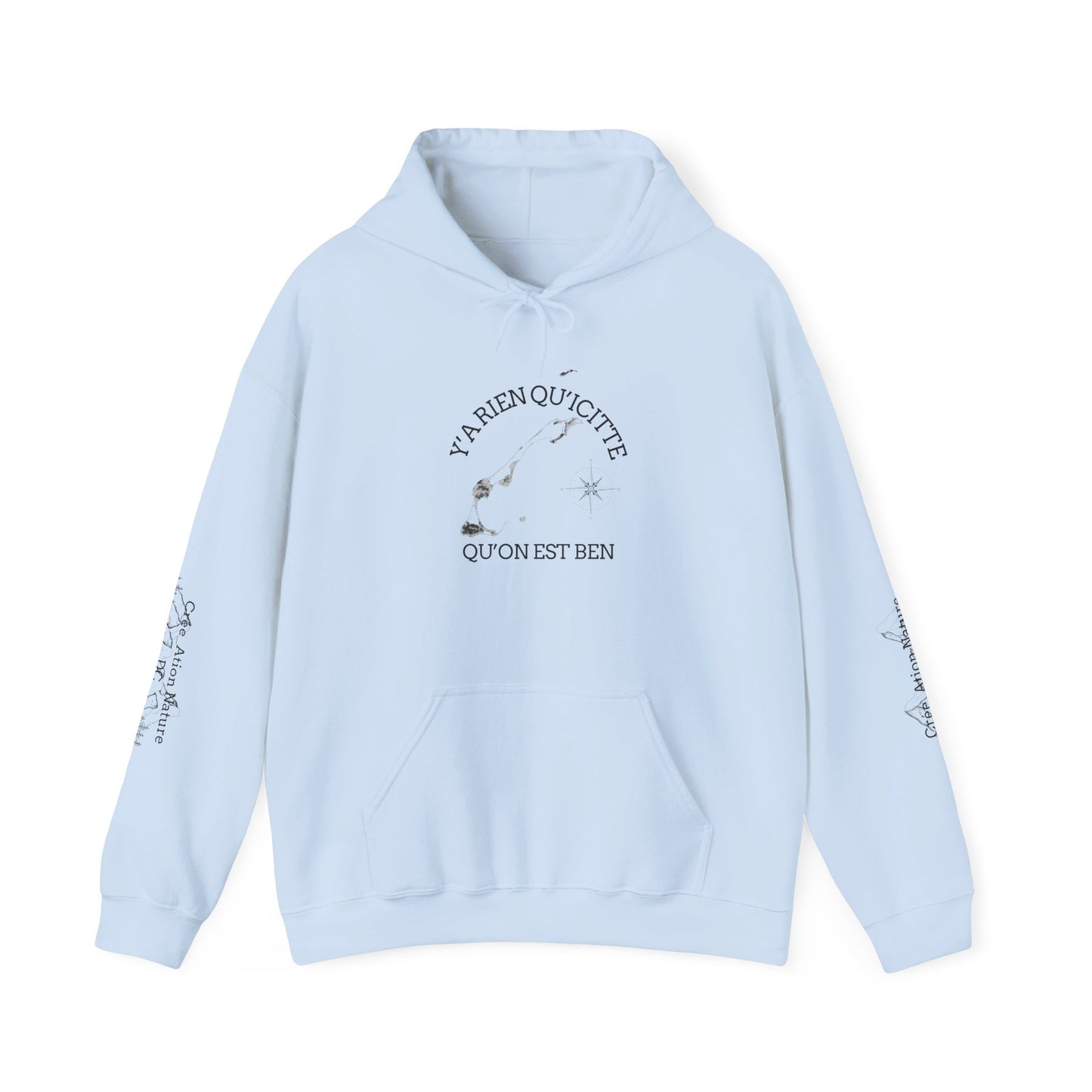 sweats a capuche -Inspirational Quote Unisex Hoodie - Cozy Heavy Blend Sweatshirt - Crée_ation Nature DC